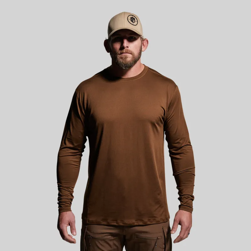 Long Sleeve Range Shirt (Coyote Brown) sold by Born Primitive