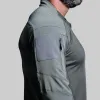 Long Sleeve Op Top Pro (Wolf Grey) sold by Born Primitive