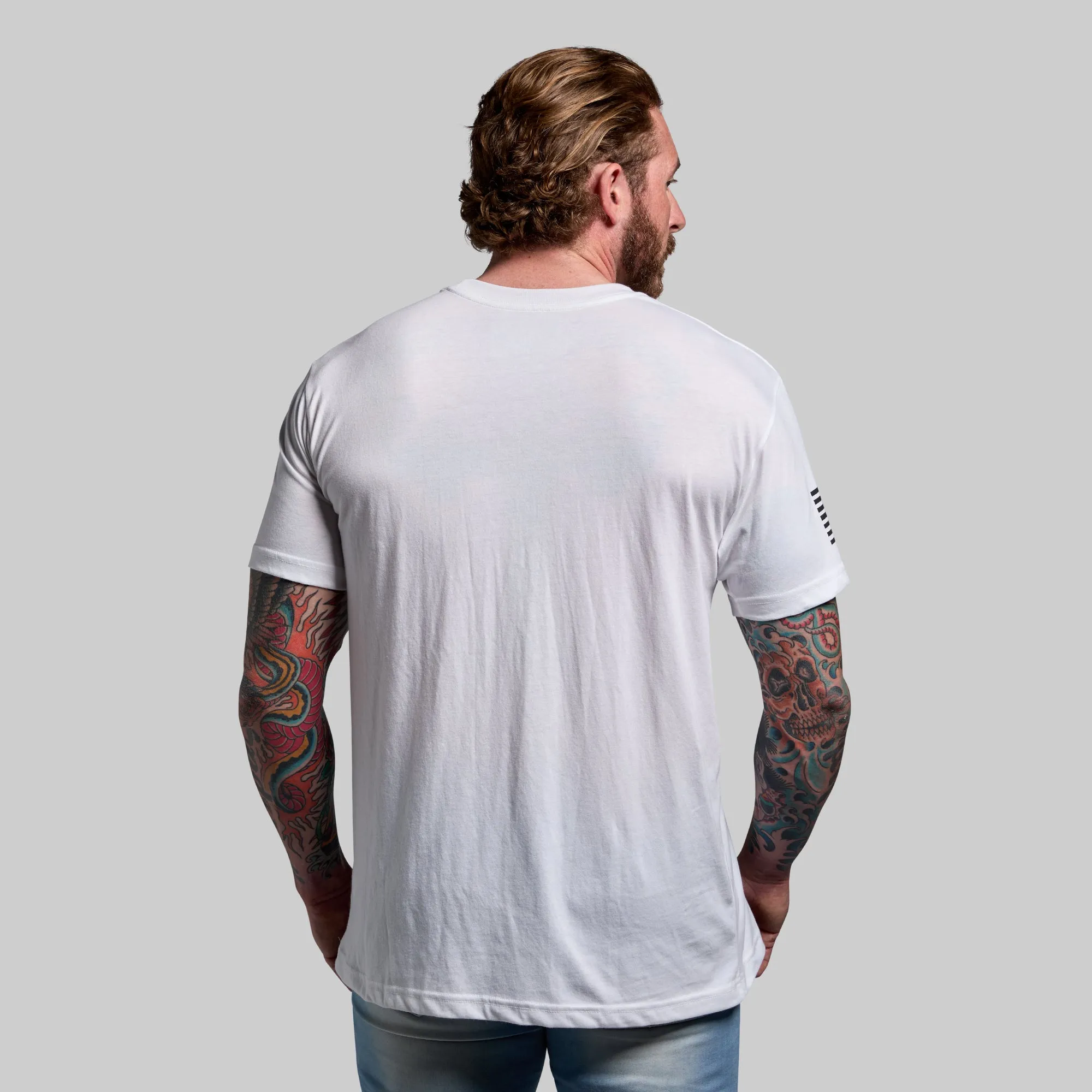 Brand Tee (White USA) sold by Born Primitive product image thumbnail 3