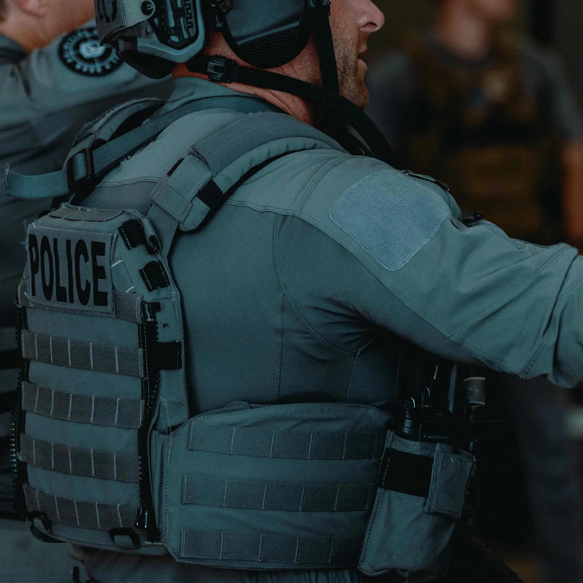 Long Sleeve Op Top (Wolf Grey) sold by Born Primitive product image thumbnail 2