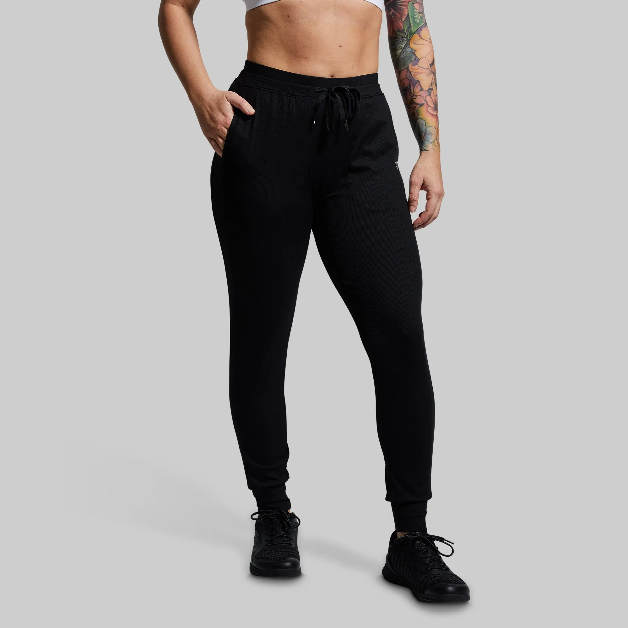 Women's Recovery Jogger (Black) sold by Born Primitive product image thumbnail 3