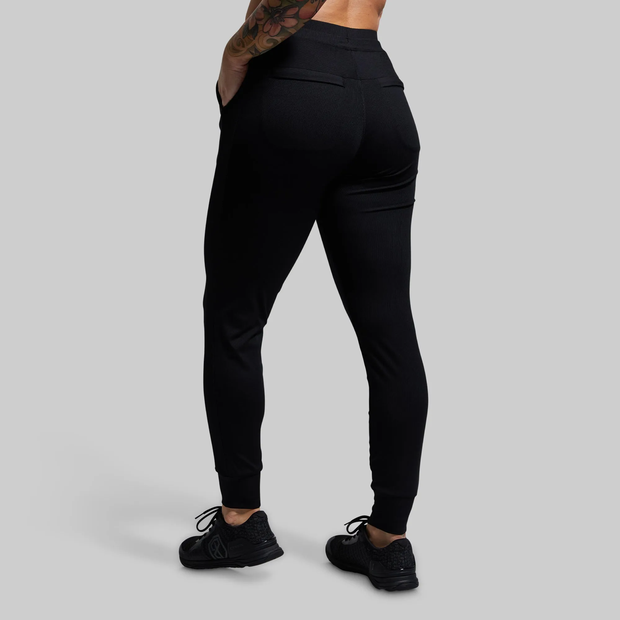 Women's Recovery Jogger (Black) sold by Born Primitive product image thumbnail 2
