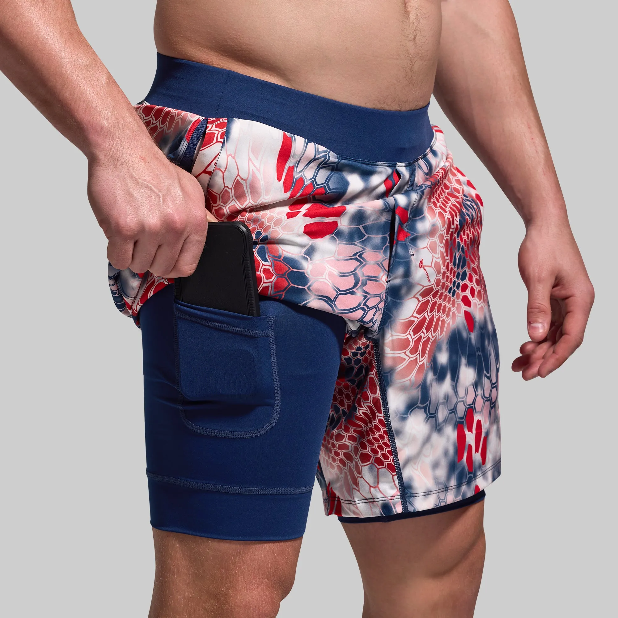 Versatile Short w/ Compression 7" (Kryptek Liberty) sold by Born Primitive product image thumbnail 4
