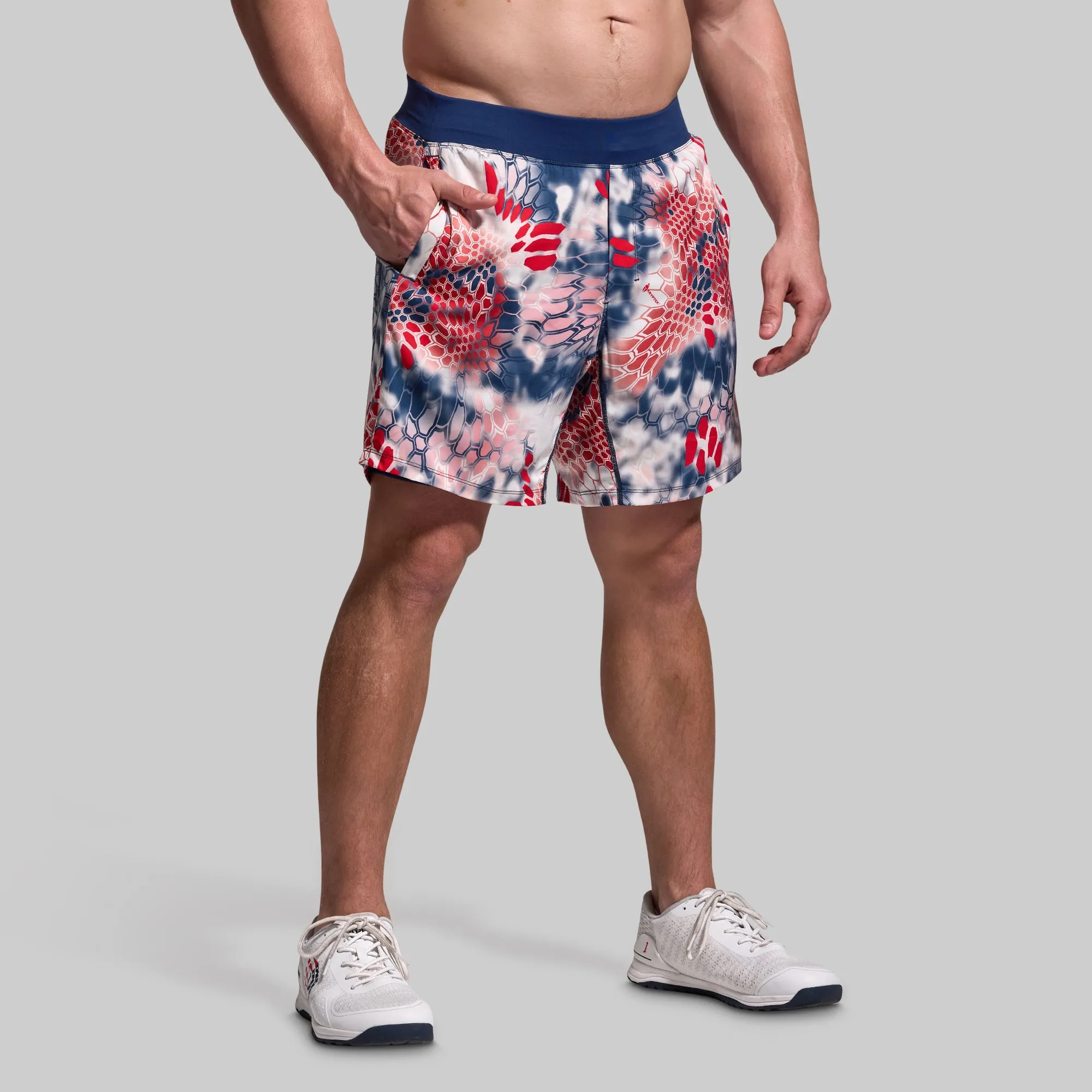 Versatile Short w/ Compression 7" (Kryptek Liberty) sold by Born Primitive