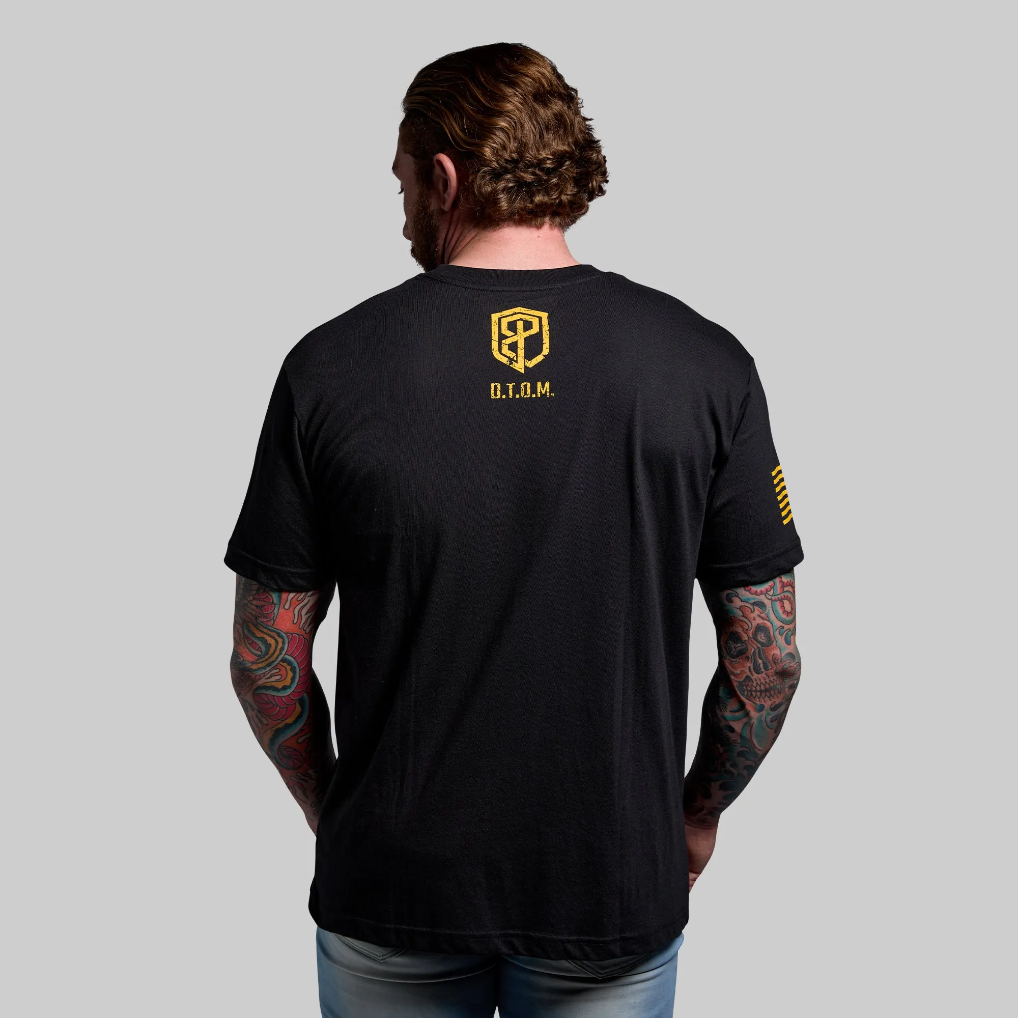 Gadsden Flag Tee (Black) sold by Born Primitive product image thumbnail 2