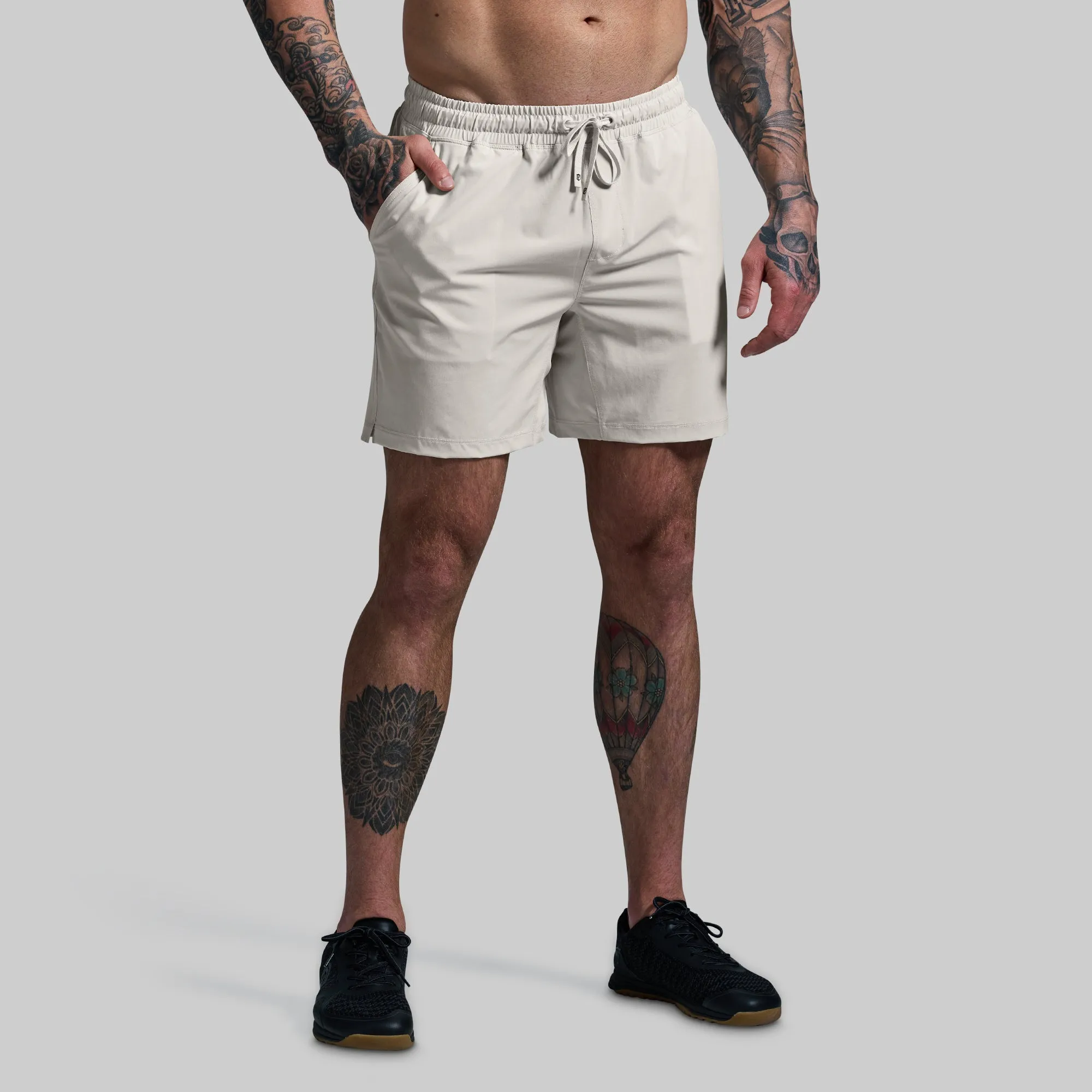 Peak Short (Oatmeal) sold by Born Primitive