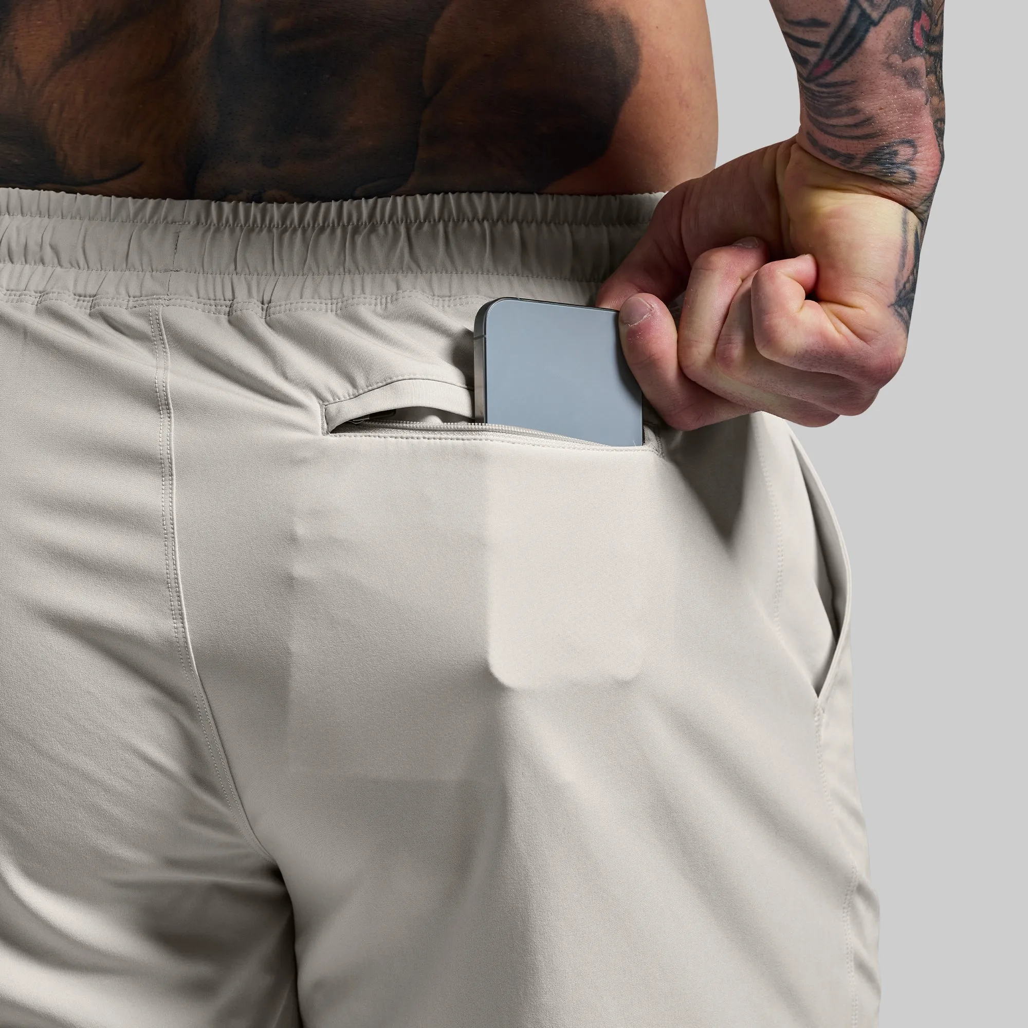 Peak Short (Oatmeal) sold by Born Primitive product image thumbnail 5