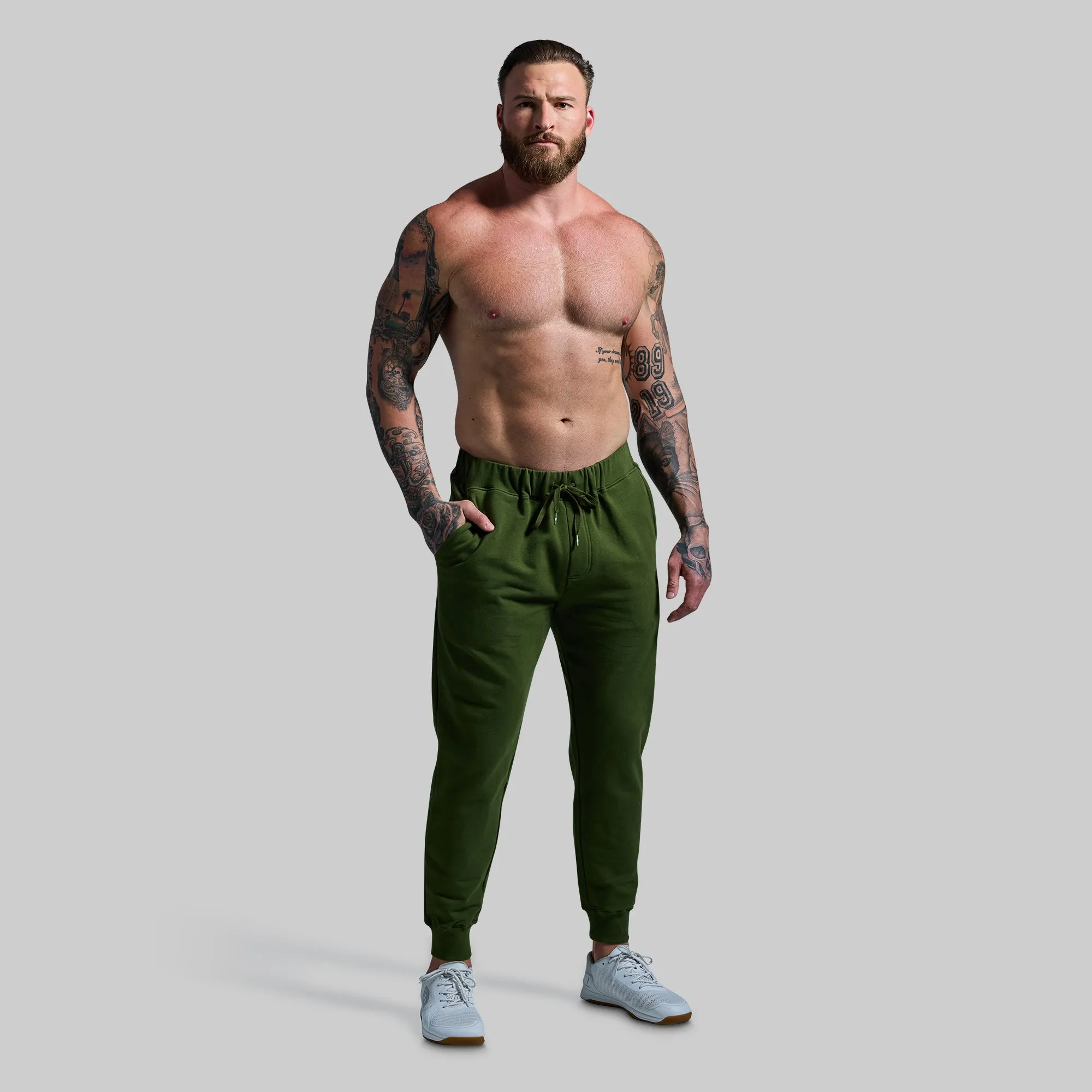 Men's Unmatched Jogger (Military Green) sold by Born Primitive product image thumbnail 5