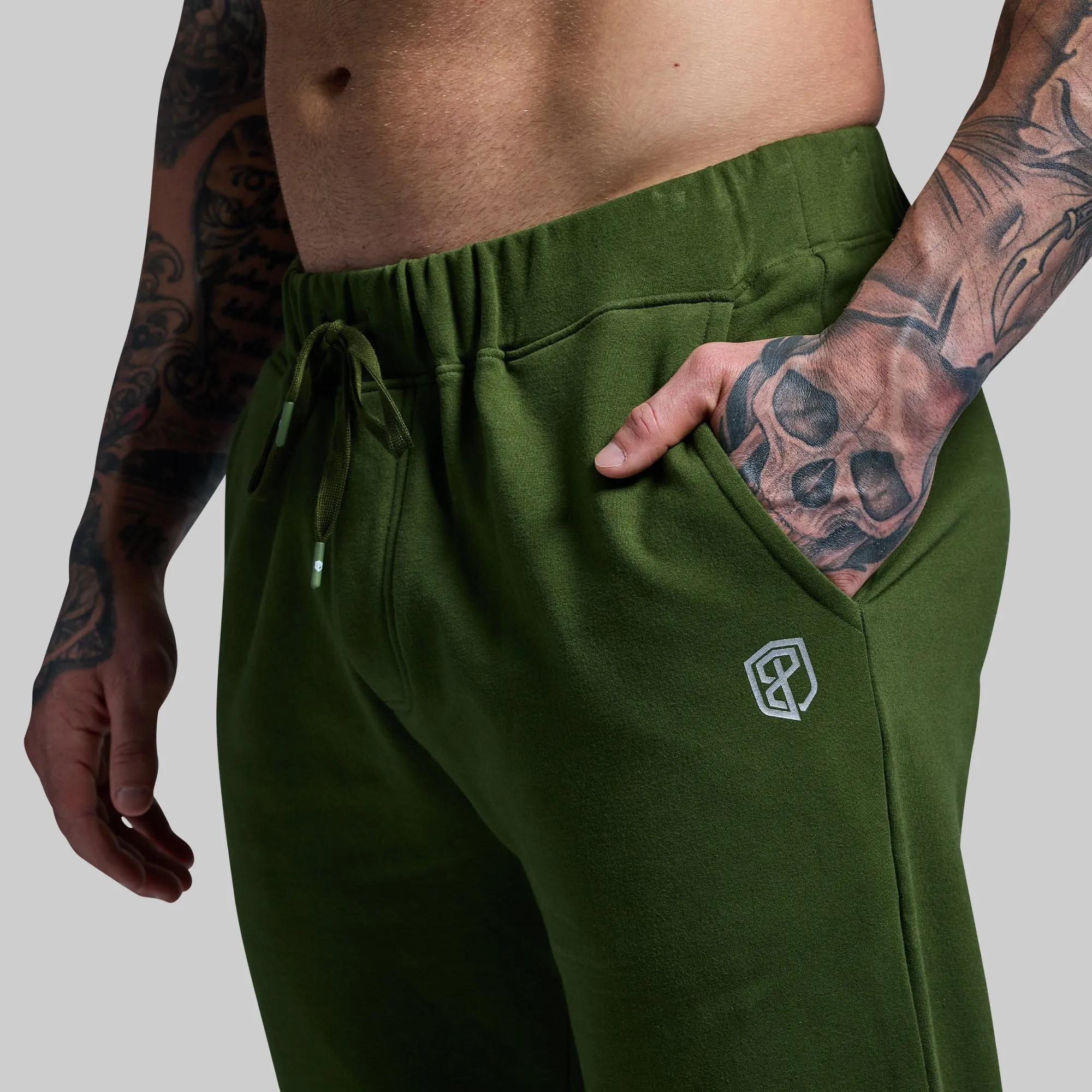 Men's Unmatched Jogger (Military Green) sold by Born Primitive product image thumbnail 4