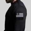 Long Sleeve Range Shirt (Black-Velcro) sold by Born Primitive