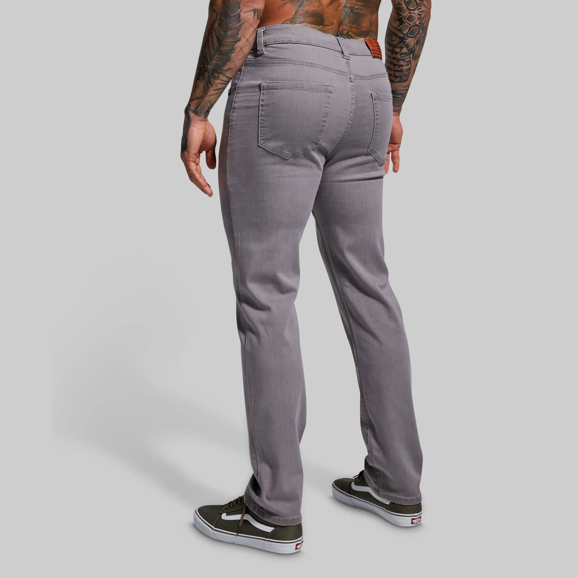 FLEX Stretchy Athletic Fit Jean (Grey) sold by Born Primitive product image thumbnail 3