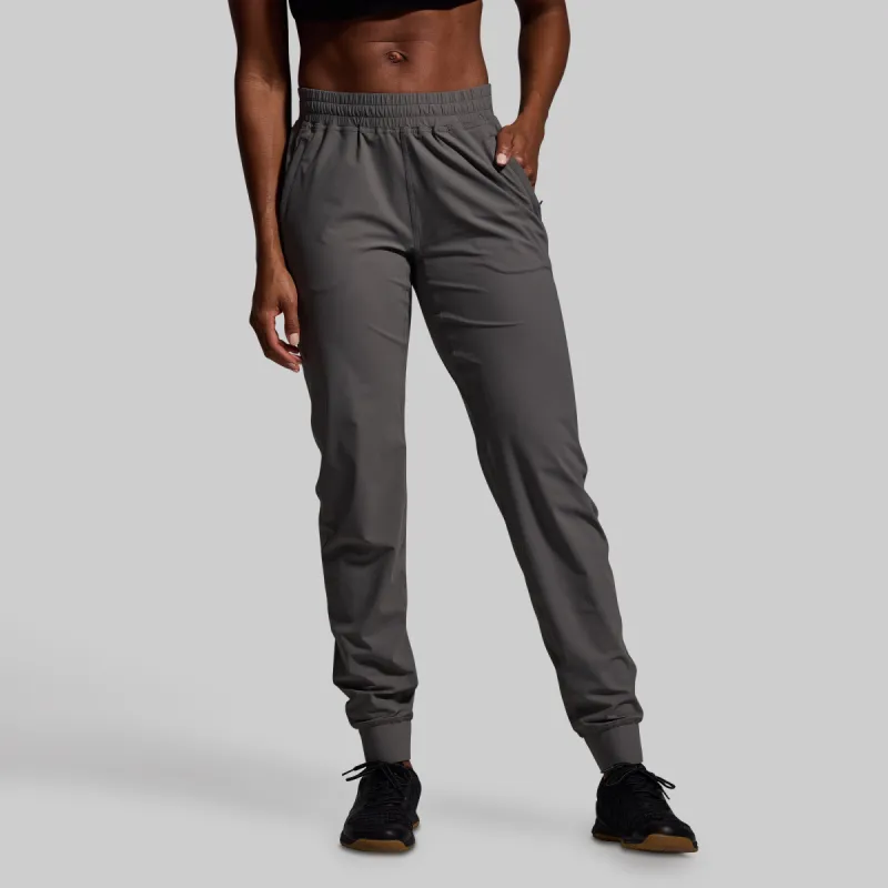 Women's Performance Jogger (Gunmetal) sold by Born Primitive