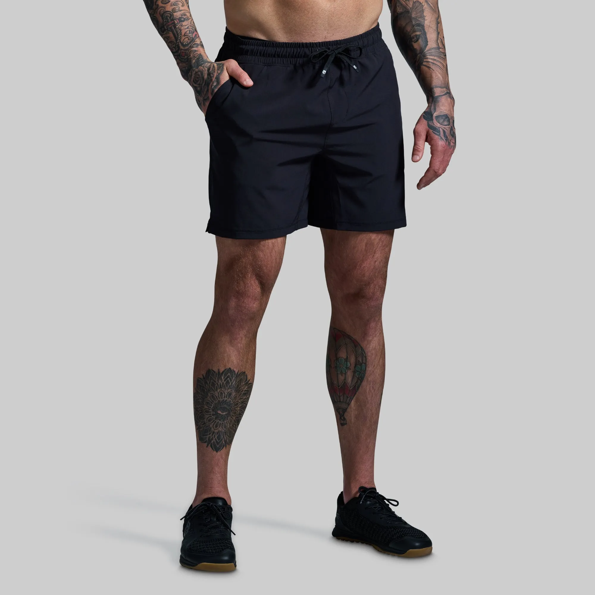 Peak Short (Black) sold by Born Primitive