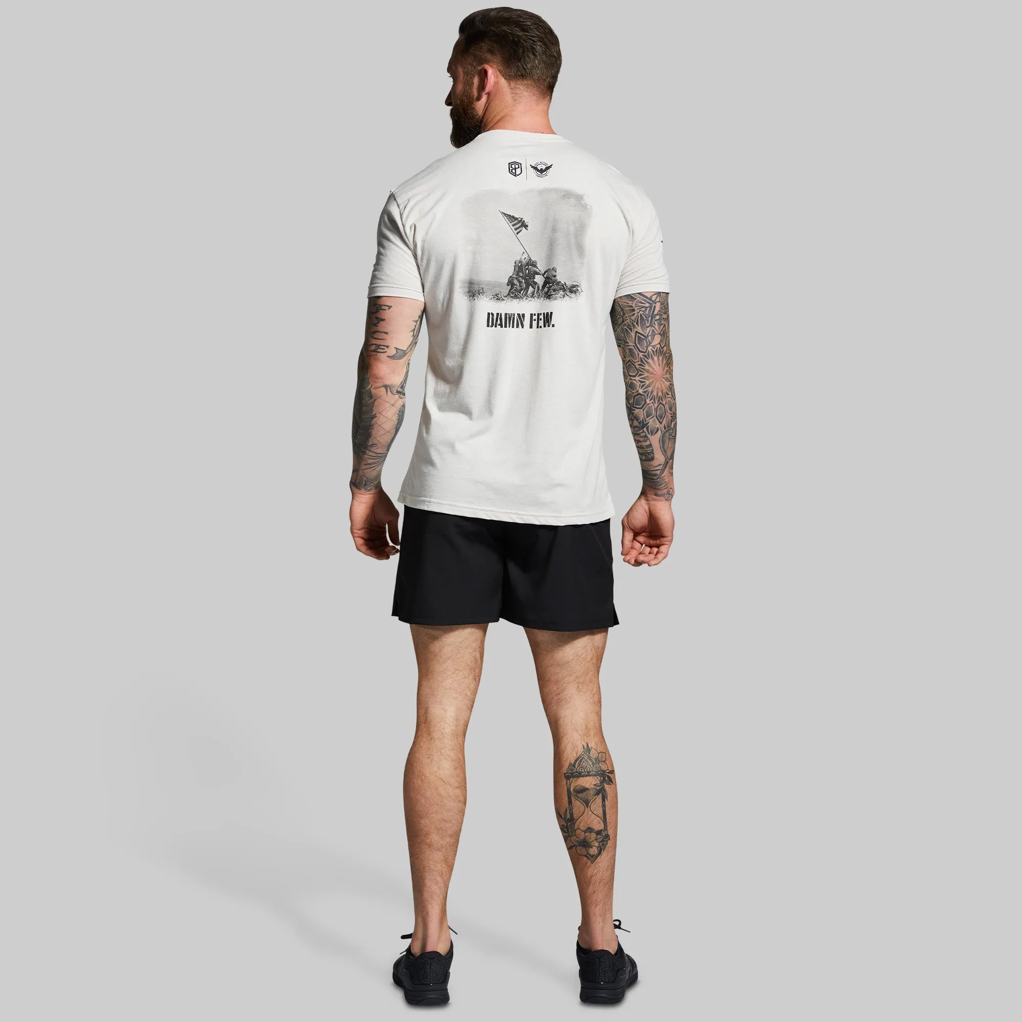 Iwo Jima Commemorative T-Shirt (Sand) sold by Born Primitive product image thumbnail 5
