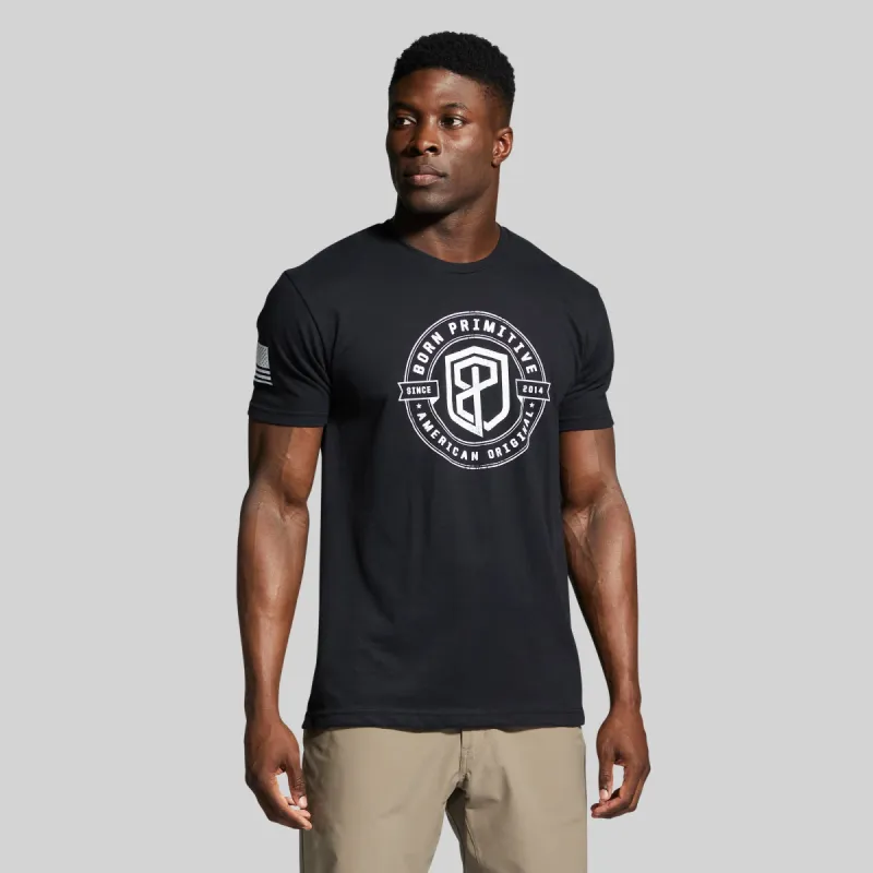 American Original Tee (Black) made by Born Primitive