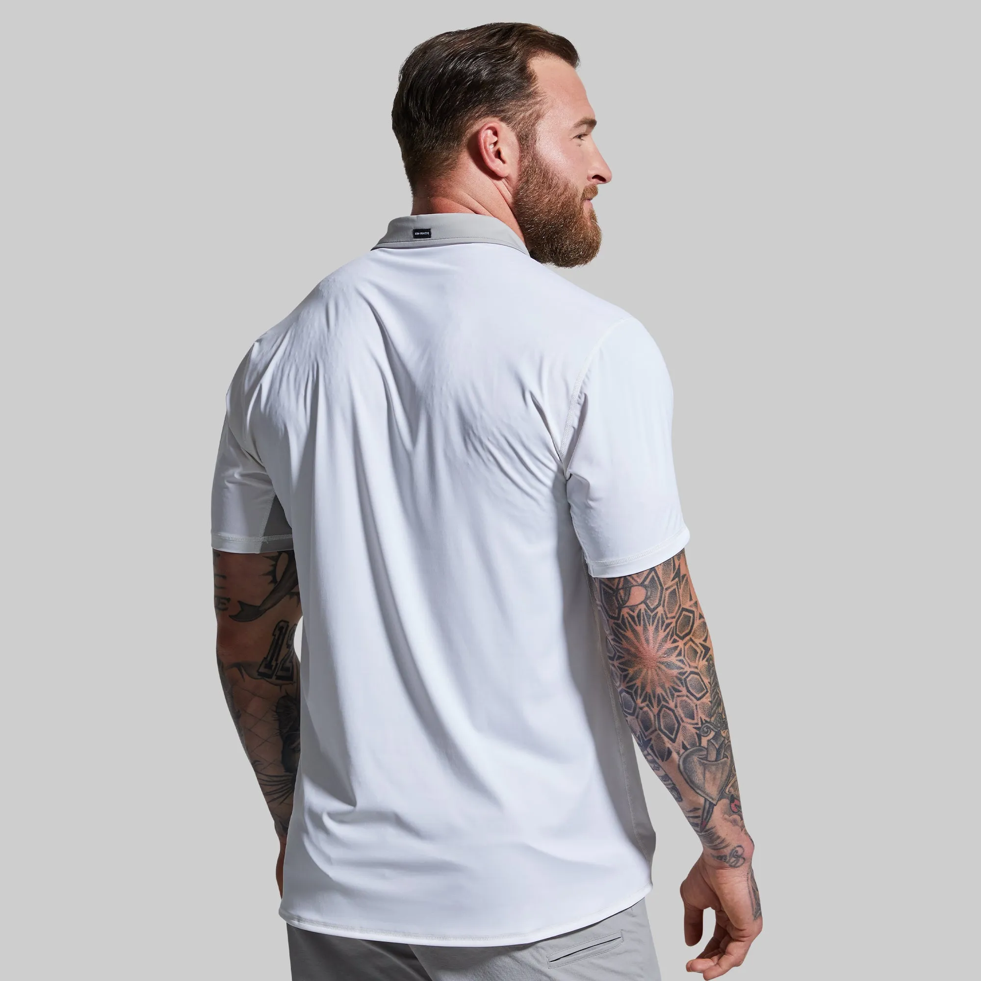 Men's Tek Polo (White) sold by Born Primitive product image thumbnail 2