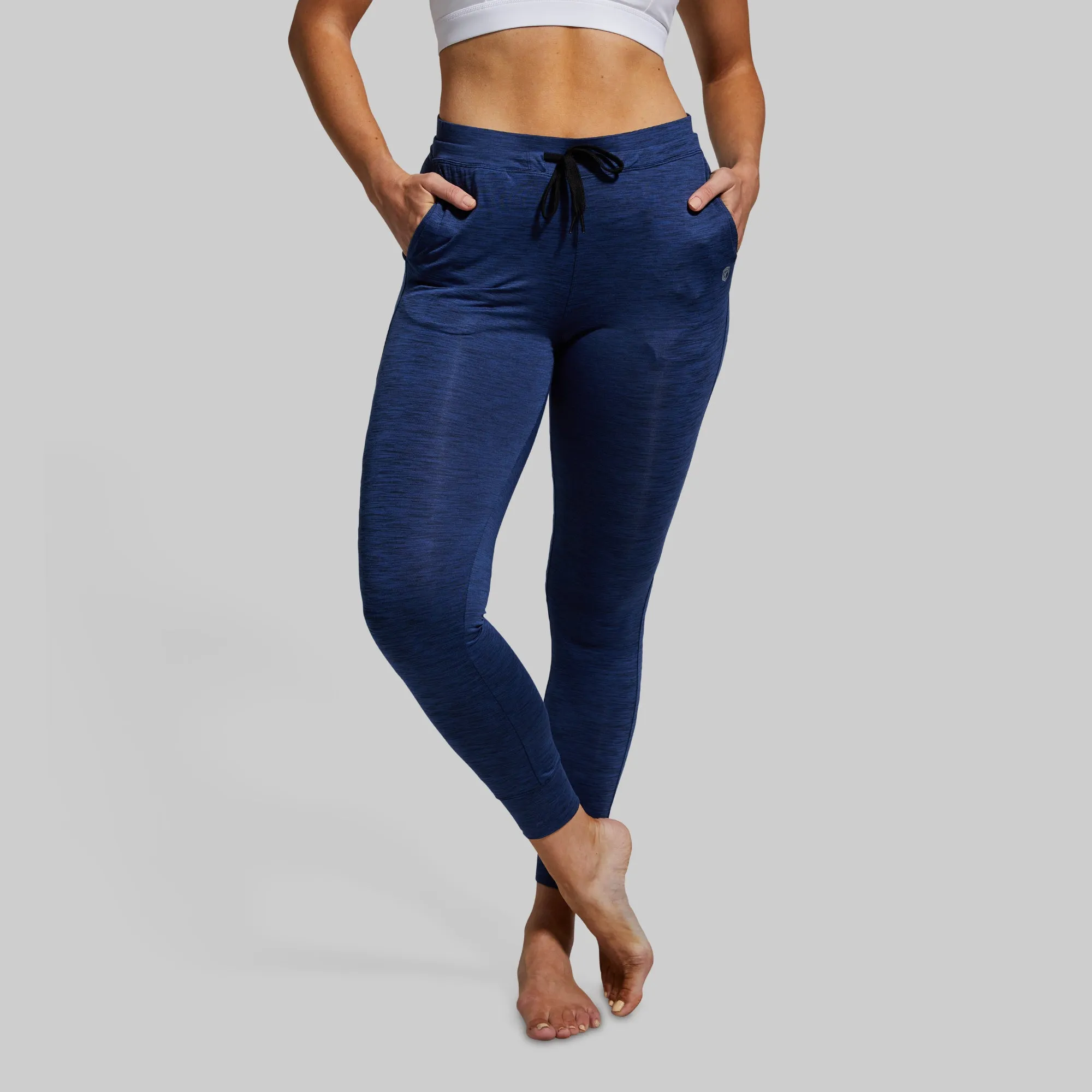 Women's Rest Day Athleisure Jogger (Navy) sold by Born Primitive
