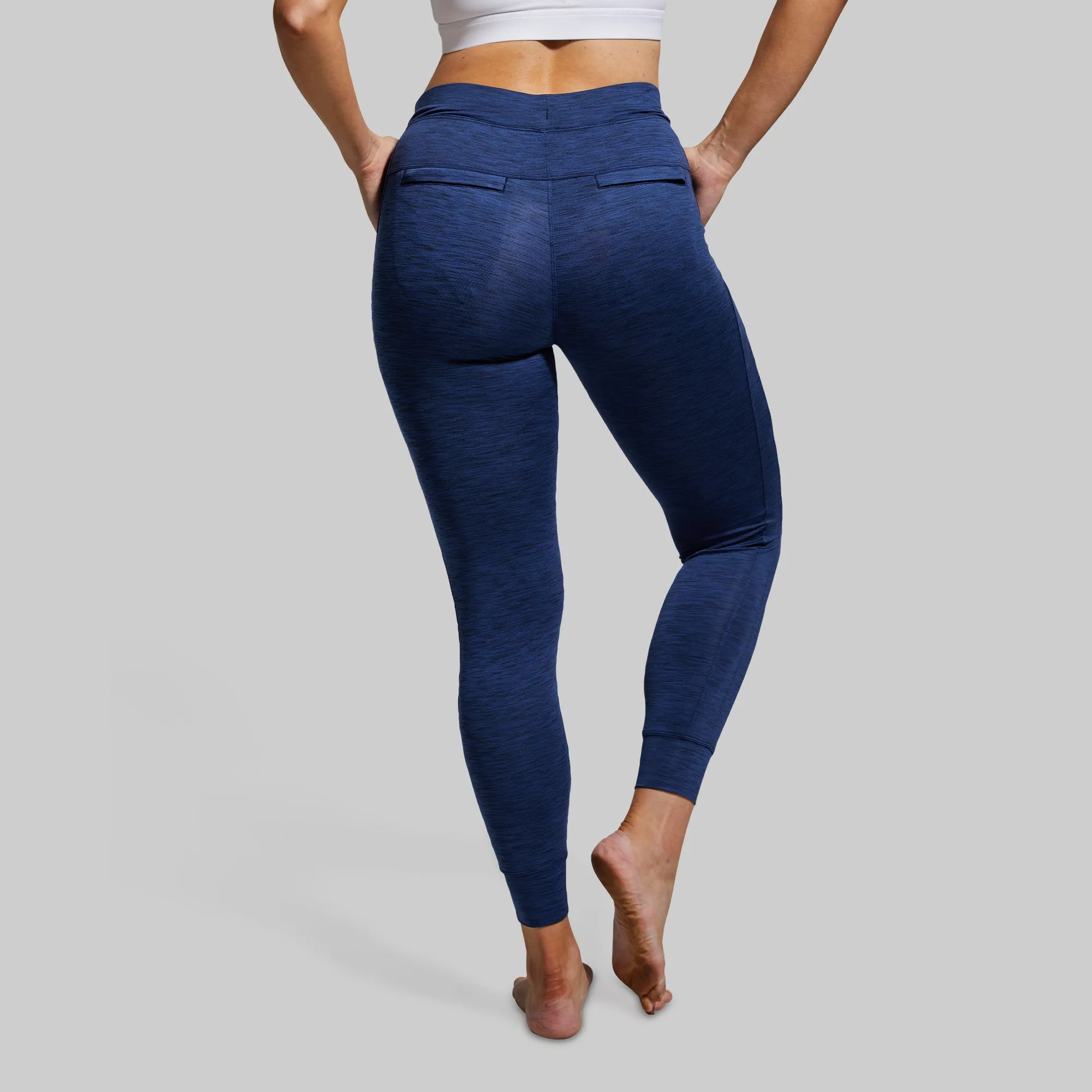 Women's Rest Day Athleisure Jogger (Navy) sold by Born Primitive product image thumbnail 2