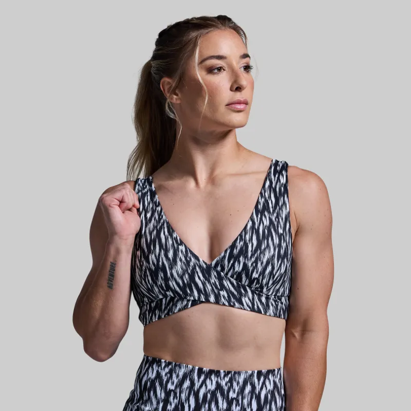 Embrace Sports Bra (Rainy Day) sold by Born Primitive