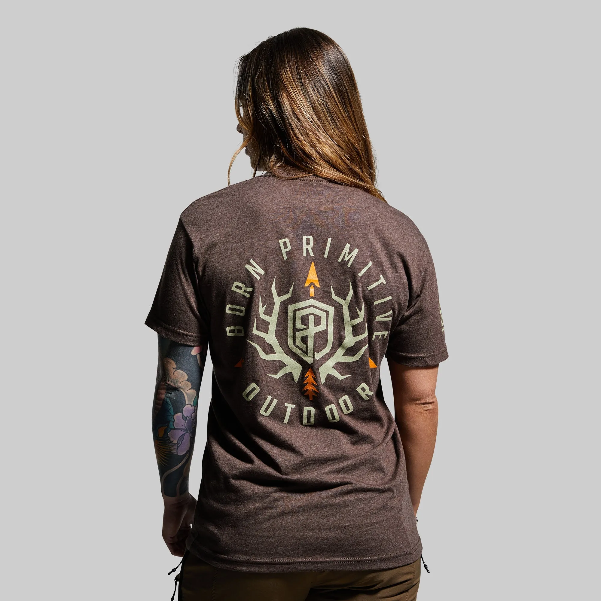 Outdoor Emblem Tee (Chestnut) sold by Born Primitive product image thumbnail 4