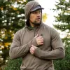 Men's Quiver Half Zip Hoodie (Stone Brown) sold by Born Primitive