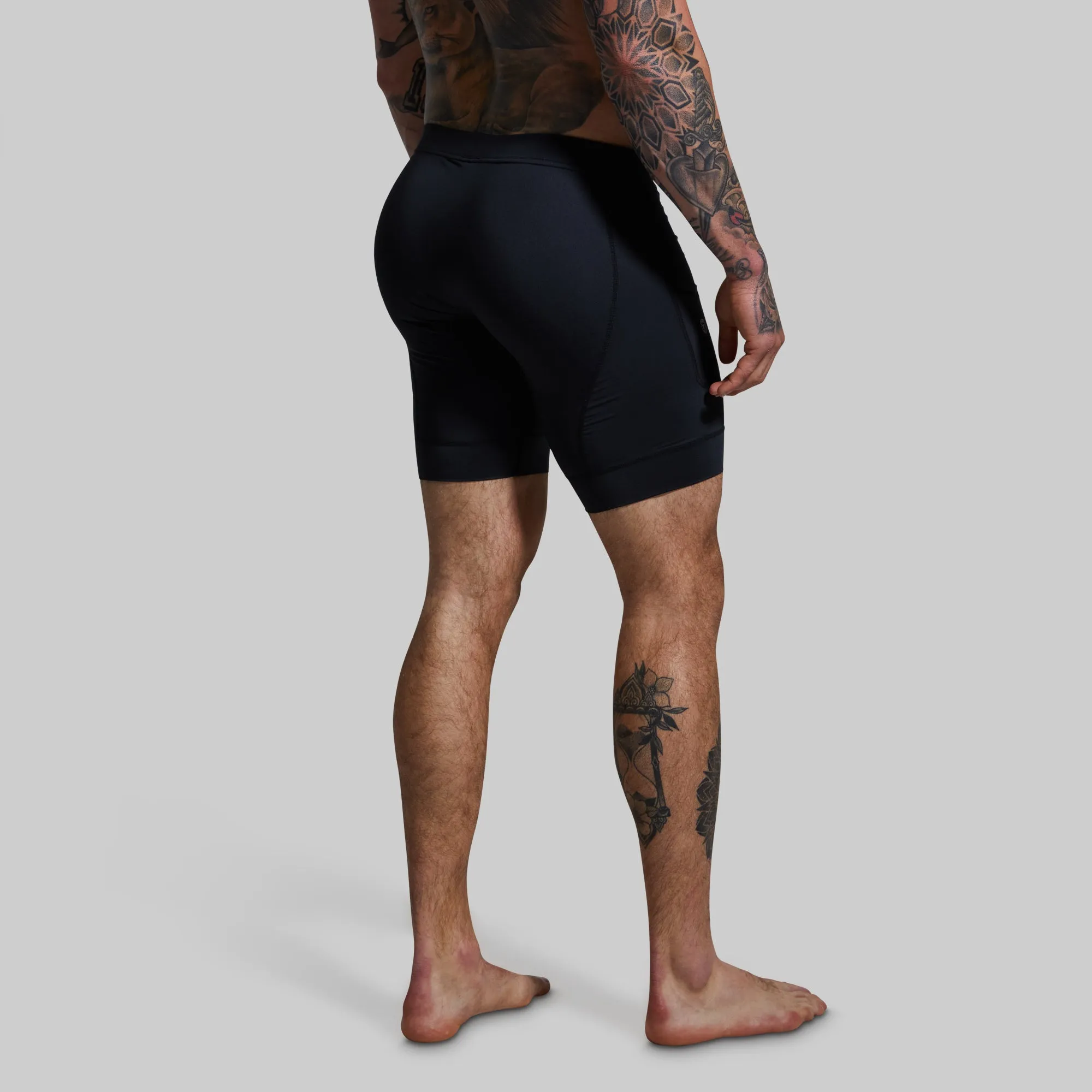 Men's Compression Short (Black) sold by Born Primitive product image thumbnail 3