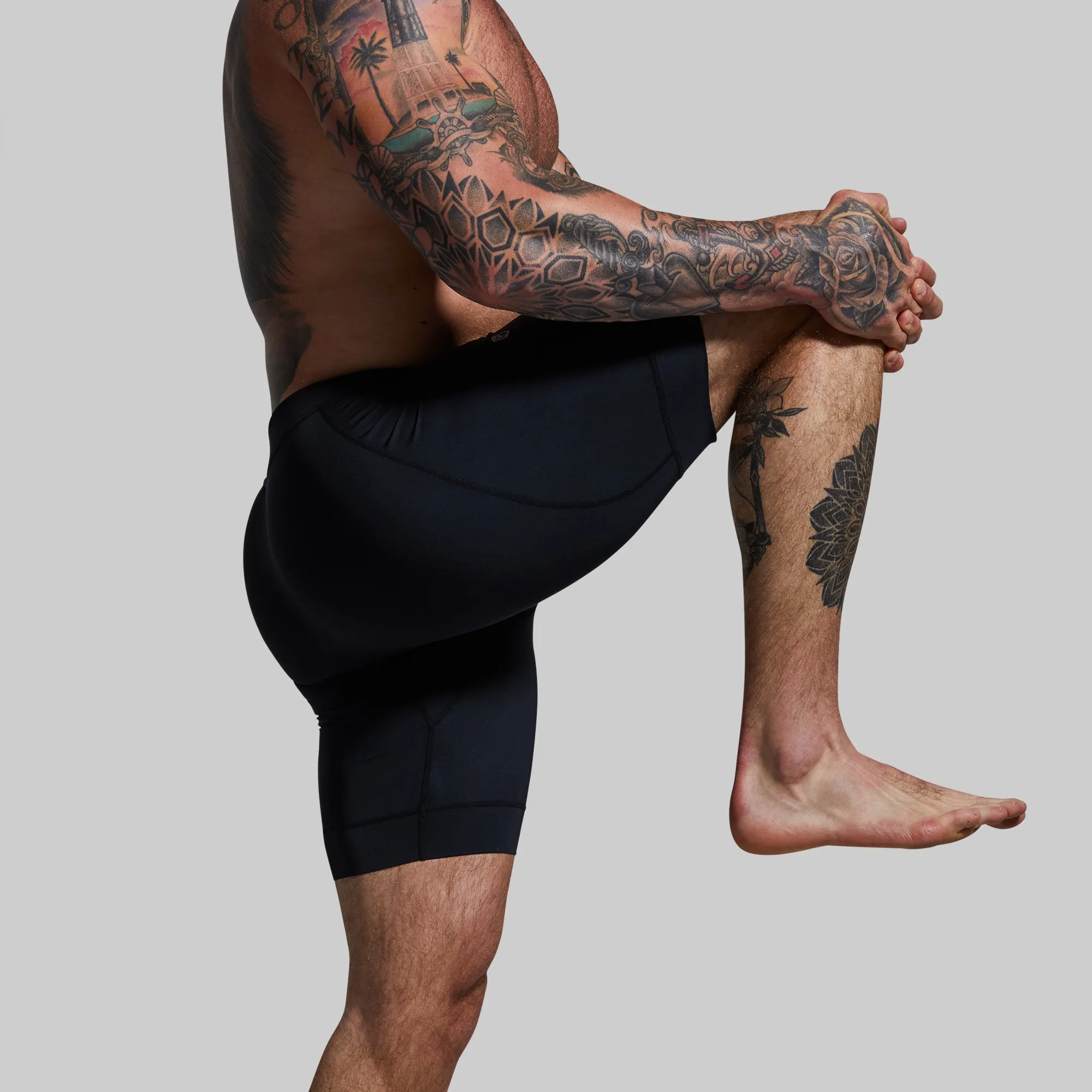 Men's Compression Short (Black) sold by Born Primitive product image thumbnail 2