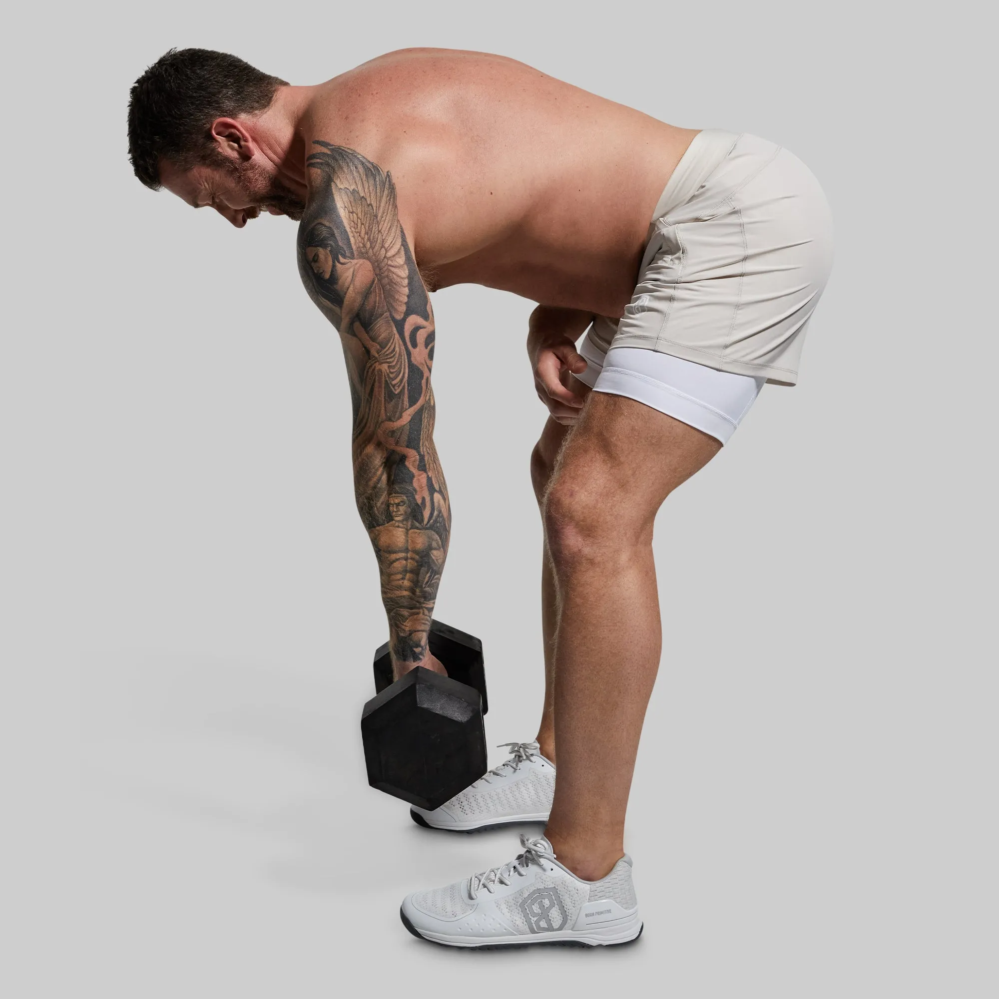 Versatile Short w/ Compression 5" (Sand) sold by Born Primitive product image thumbnail 5