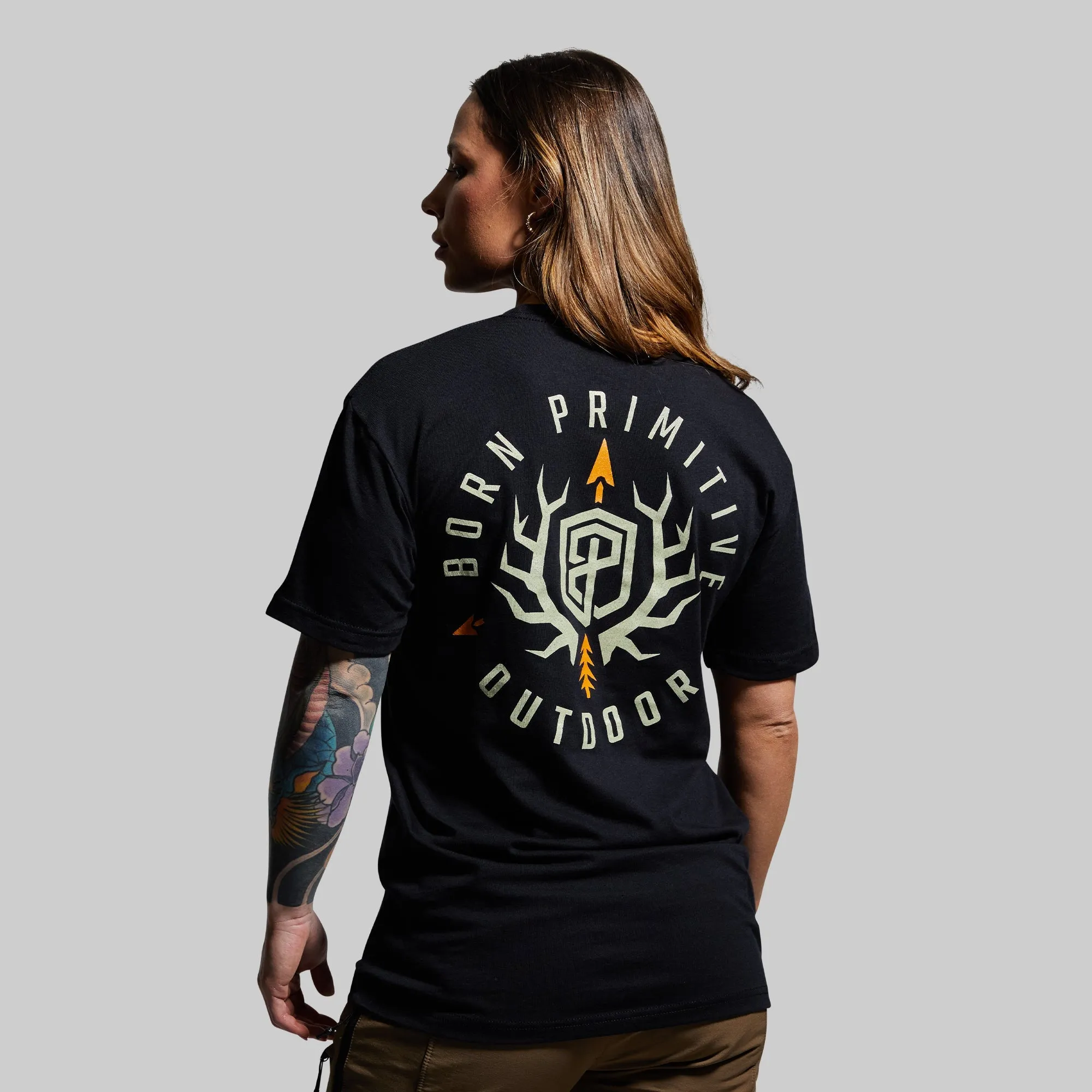 Outdoor Emblem Tee (Black) sold by Born Primitive product image thumbnail 4
