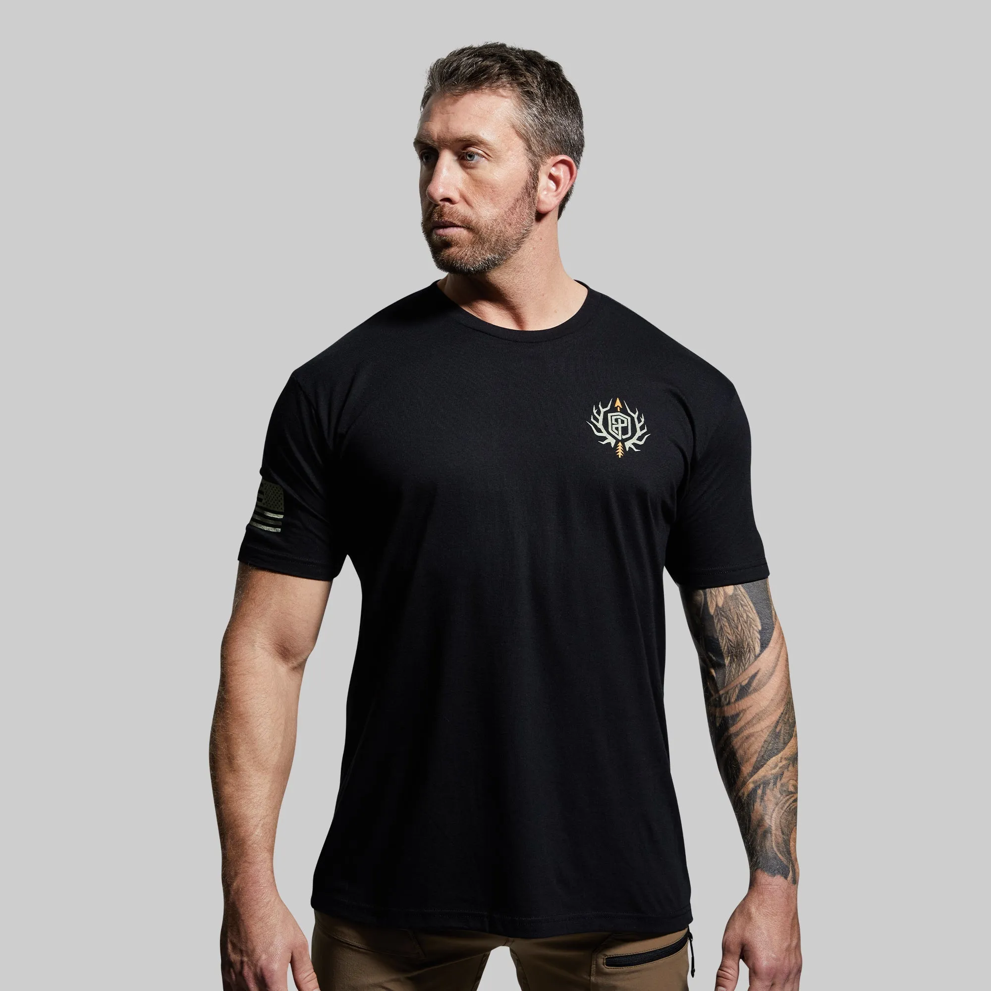 Outdoor Emblem Tee (Black) sold by Born Primitive product image thumbnail 2