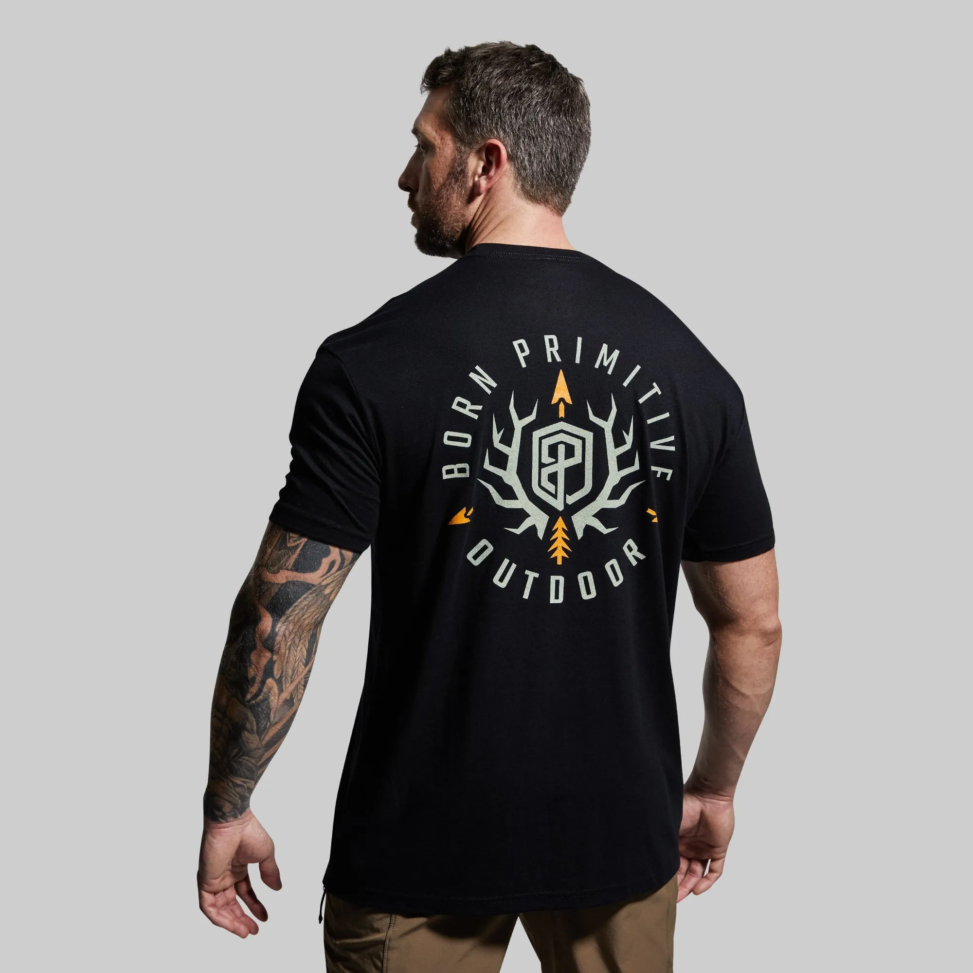 Outdoor Emblem Tee (Black) sold by Born Primitive product image thumbnail 3