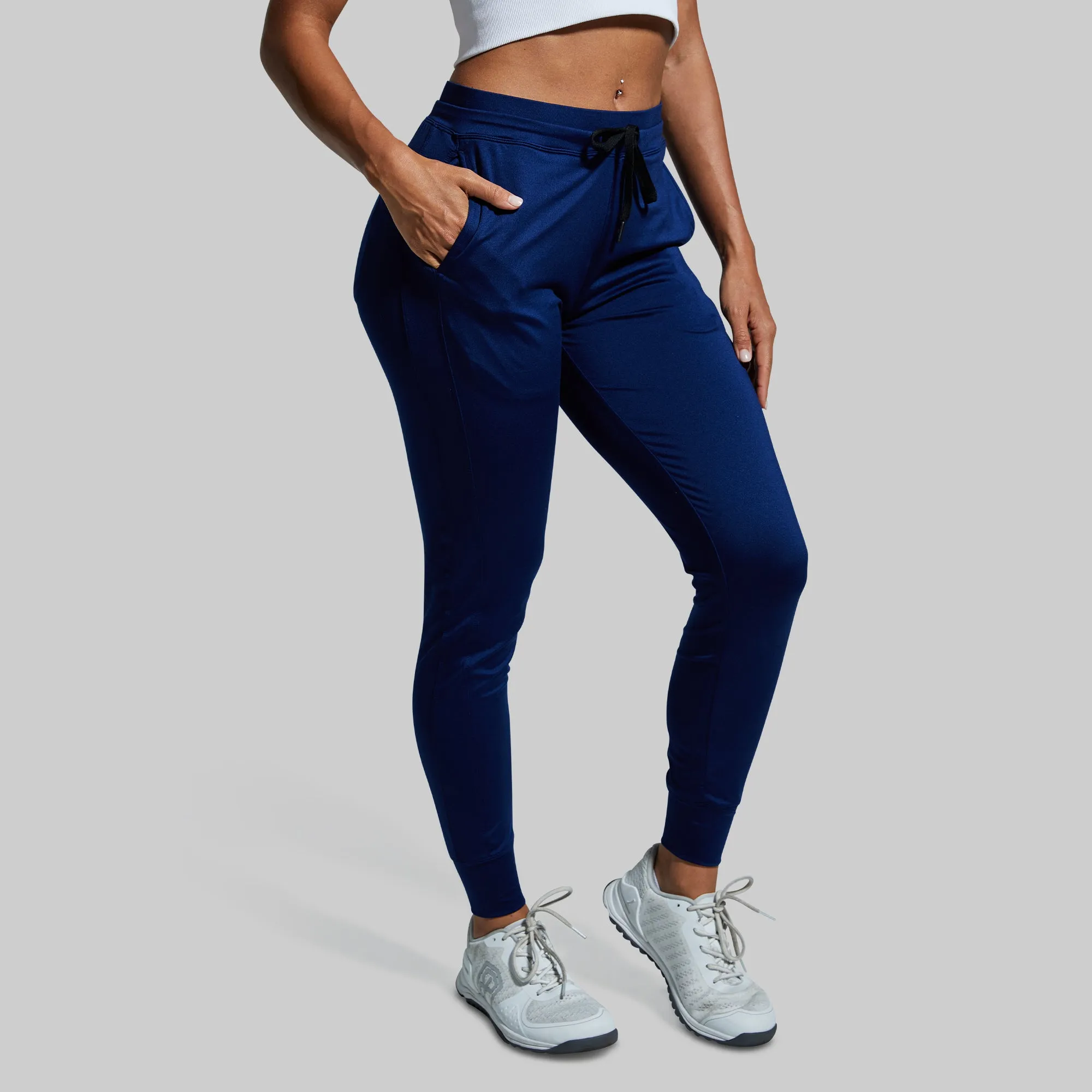 Women's Rest Day Athleisure Jogger (Blue Depths) sold by Born Primitive