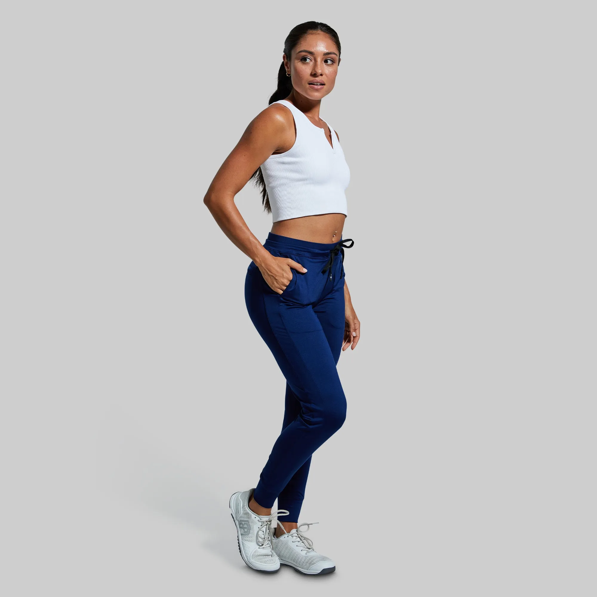 Women's Rest Day Athleisure Jogger (Blue Depths) sold by Born Primitive product image thumbnail 4