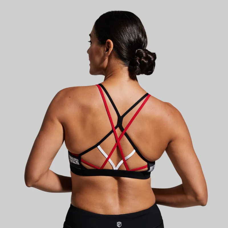 Warrior Original Sports Bra (Thin Red Line) sold by Born Primitive
