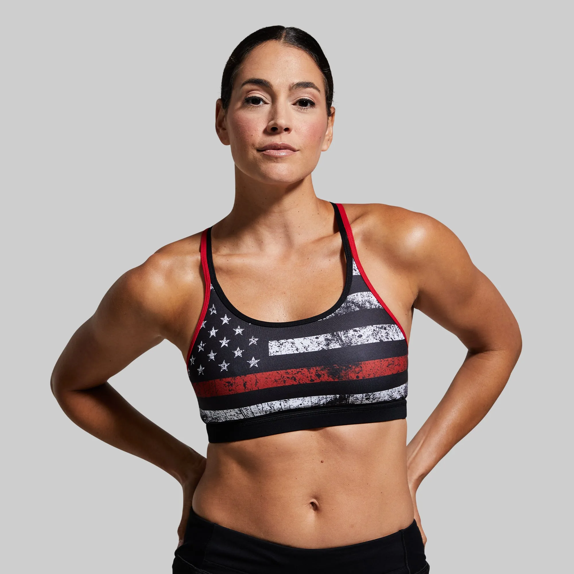 Warrior Original Sports Bra (Thin Red Line) sold by Born Primitive product image thumbnail 2