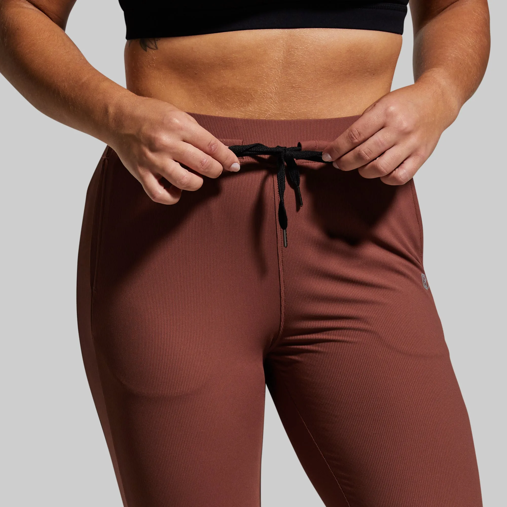 Women's Recovery Jogger (Rust) sold by Born Primitive product image thumbnail 4