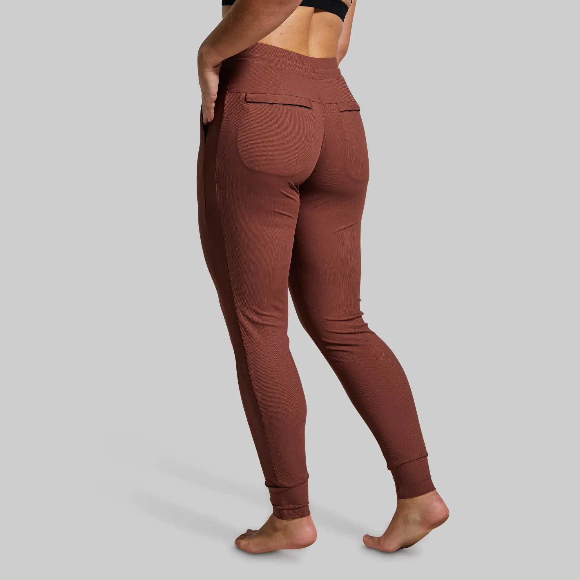 Women's Recovery Jogger (Rust) sold by Born Primitive product image thumbnail 3
