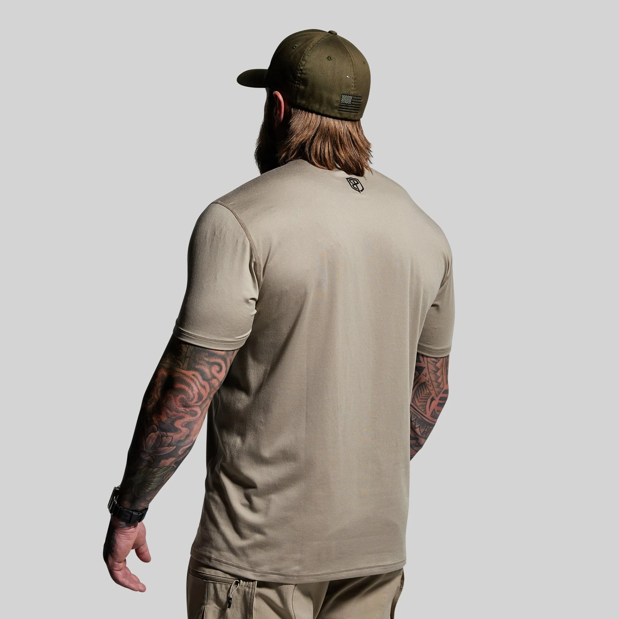 Range Shirt (Desert Tan-Flag) sold by Born Primitive product image thumbnail 3