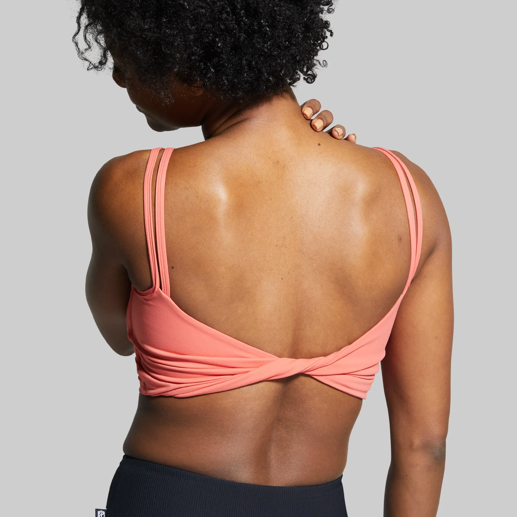 Don't Get It Twisted Sports Bra (Spiced Coral) sold by Born Primitive product image thumbnail 4