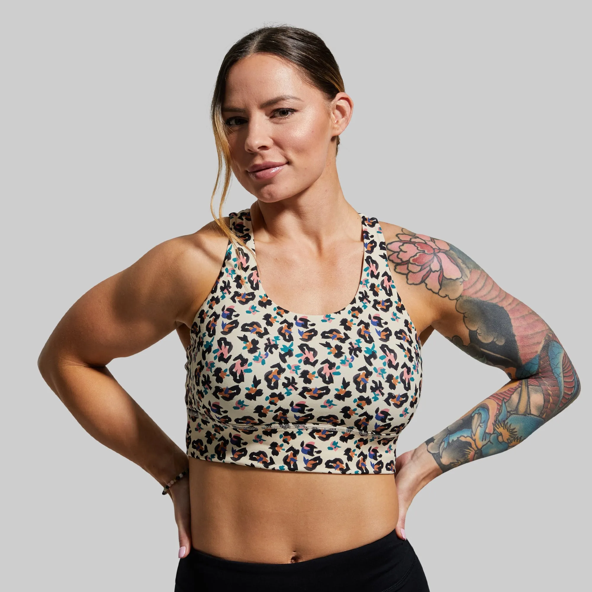 Ignite Sports Bra (Safari) sold by Born Primitive product image thumbnail 2