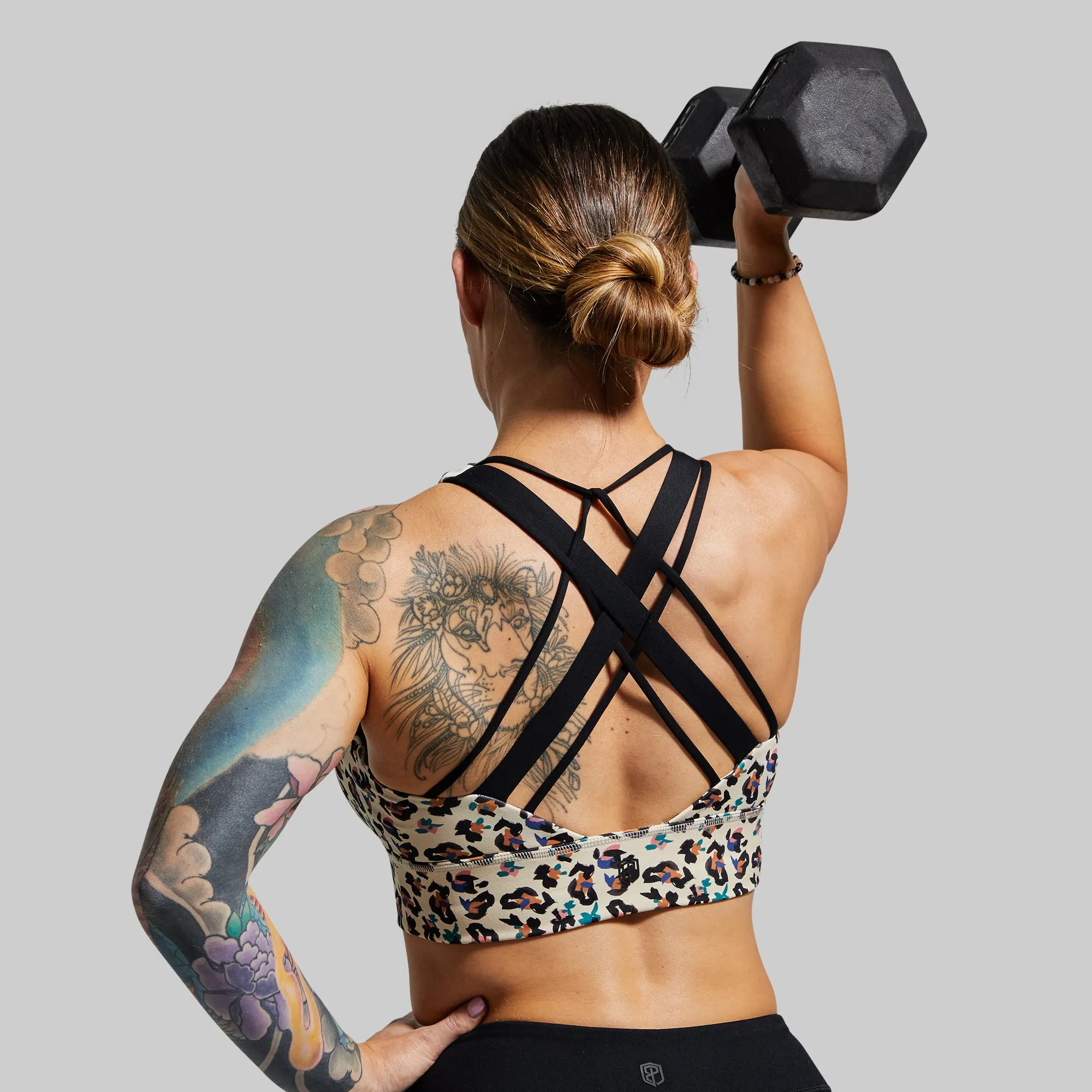 Ignite Sports Bra (Safari) sold by Born Primitive product image thumbnail 3