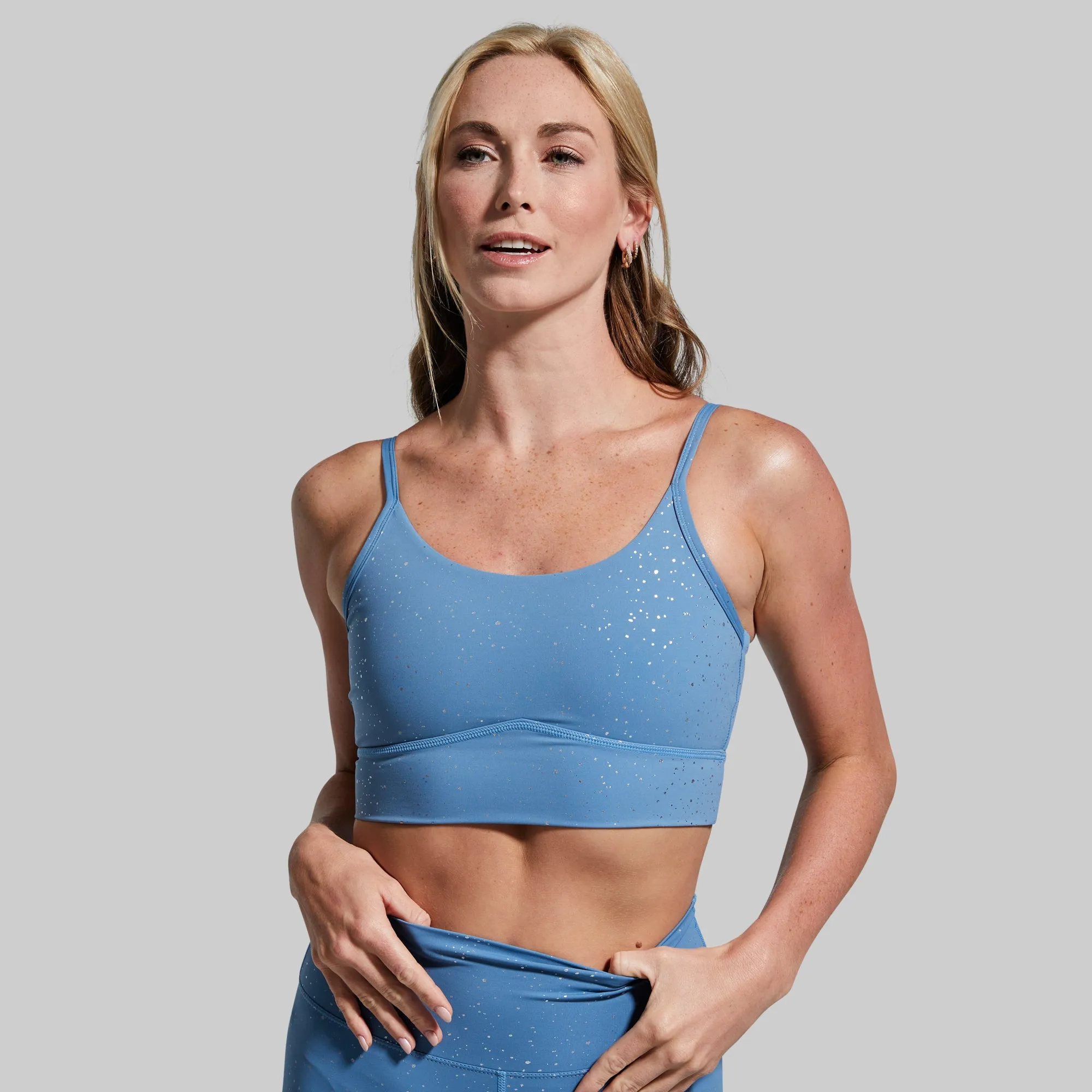 Radiance Sports Bra (Blue Heavens) sold by Born Primitive product image thumbnail 2