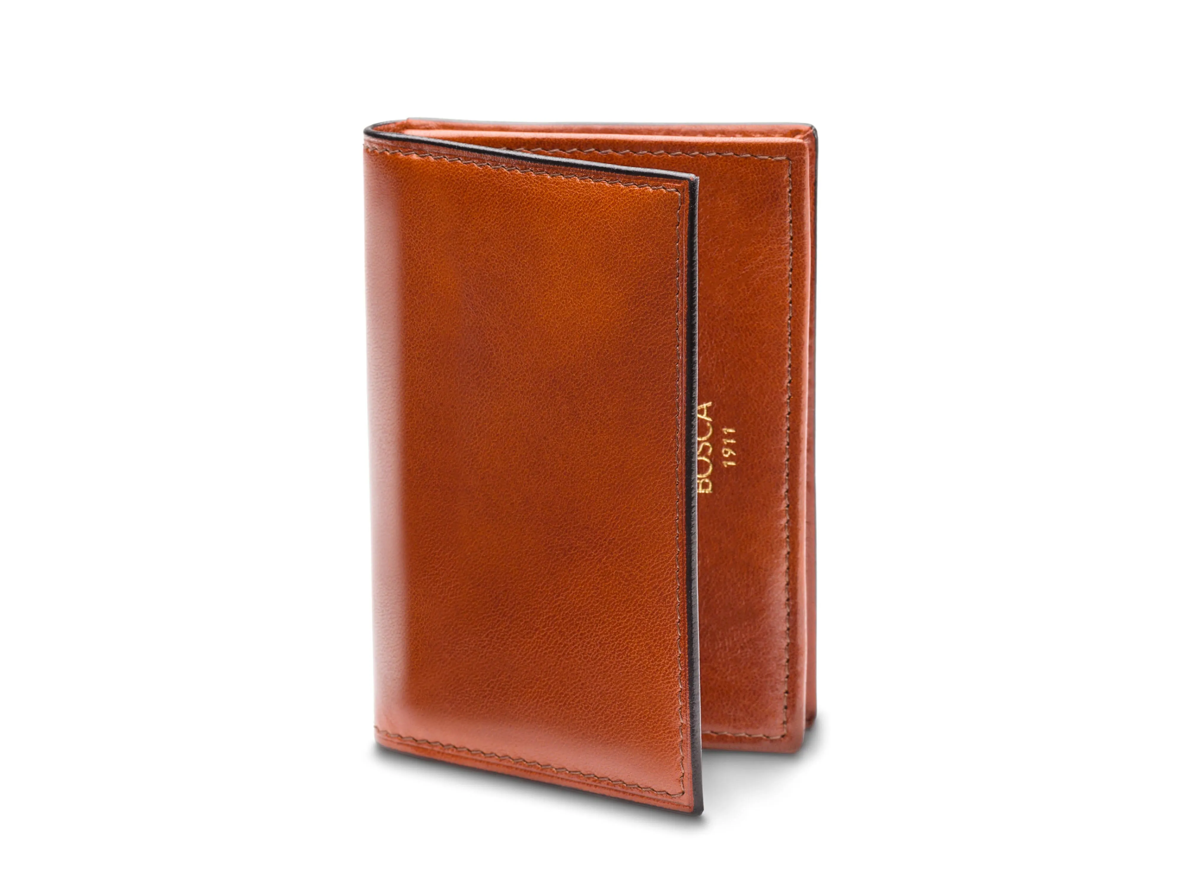 Old Leather Full Gusset, 2 Pkt Card Case W/ I.D. sold by Bosca