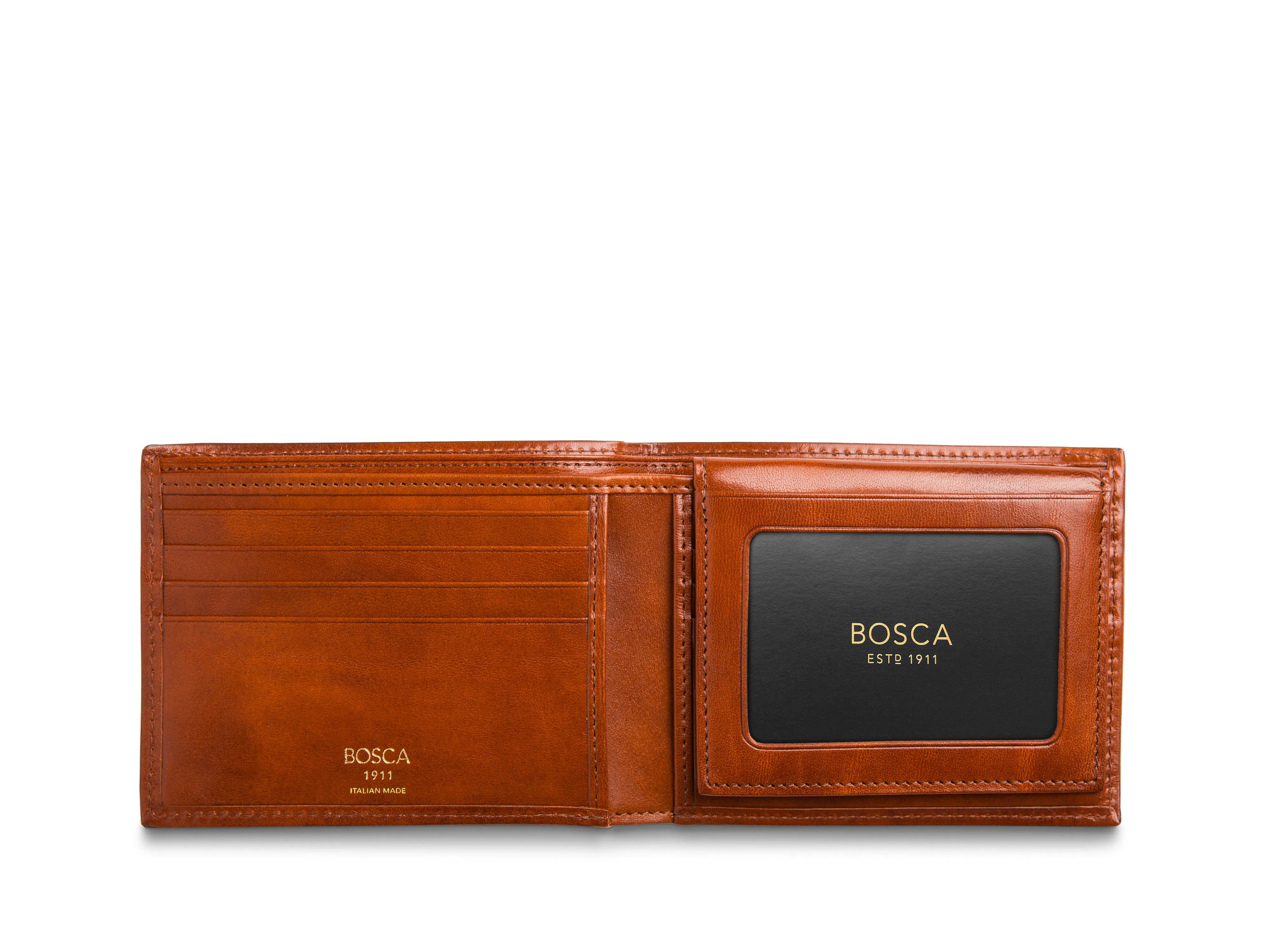 Old Leather Italia Credit Wallet w/I.D. Passcase sold by Bosca product image thumbnail 5