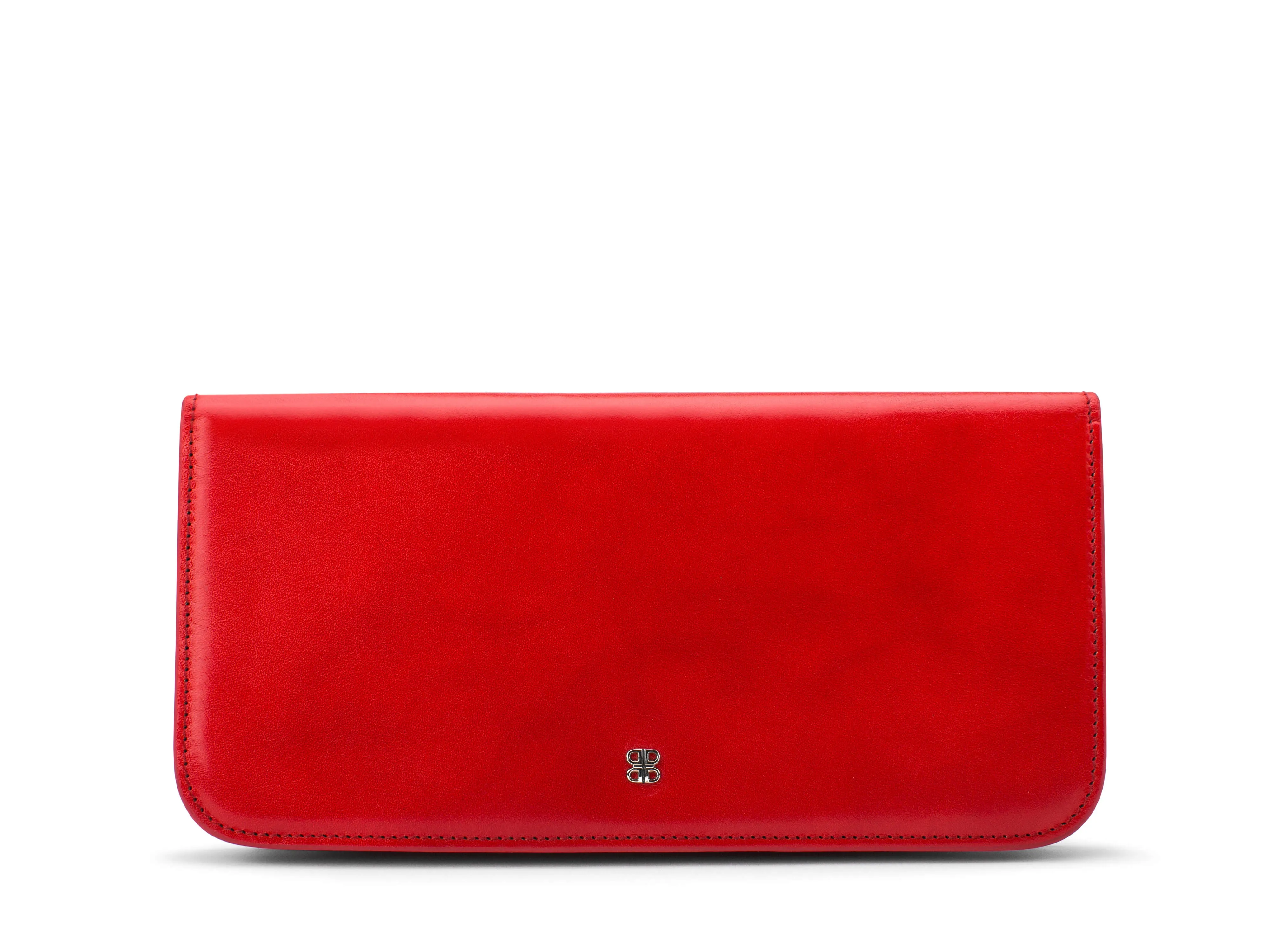 Old Leather Zip Around Wallet sold by Bosca