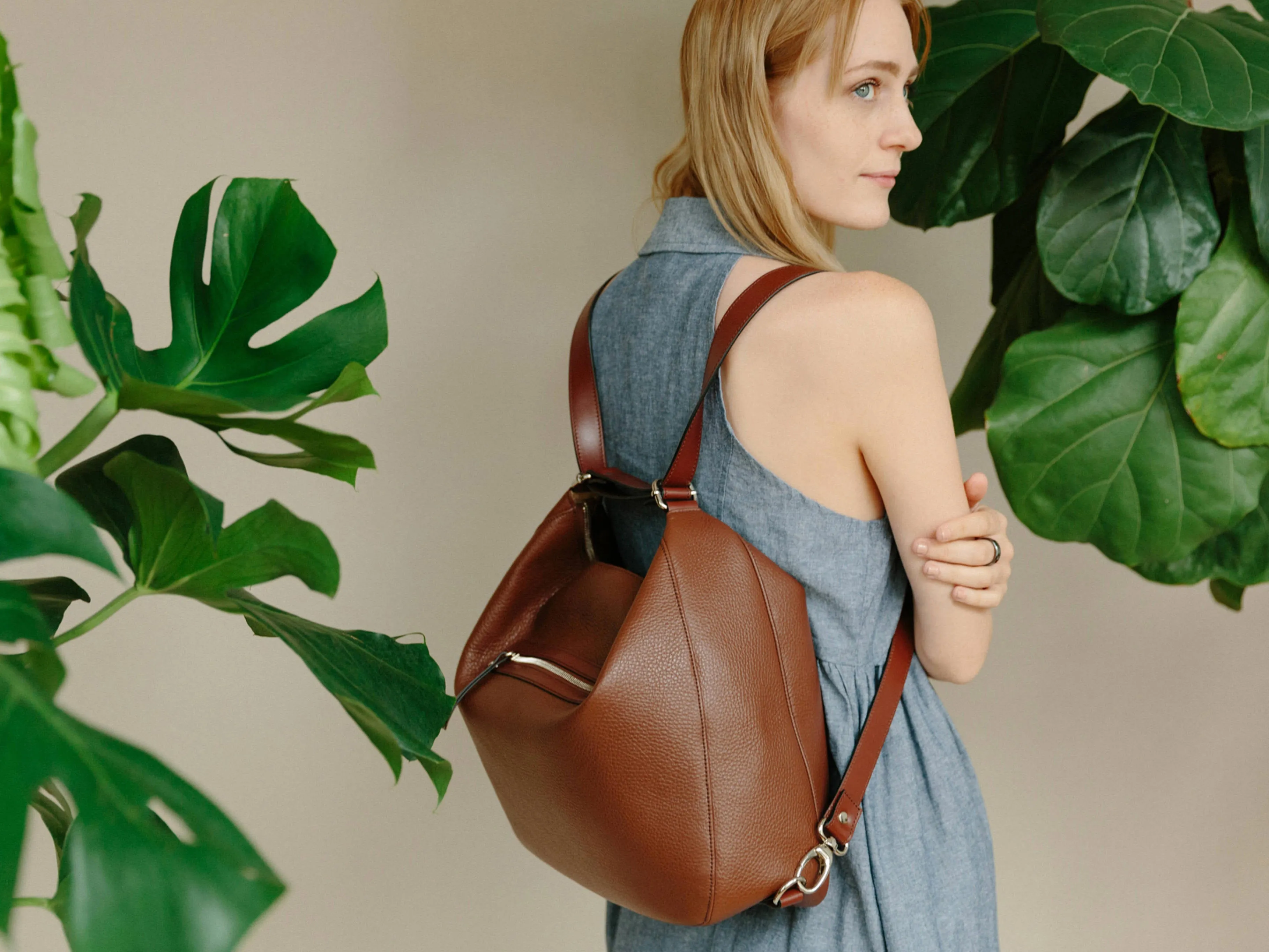 Monfrini Farfalla Convertible Tote-Pack sold by Bosca product image thumbnail 2