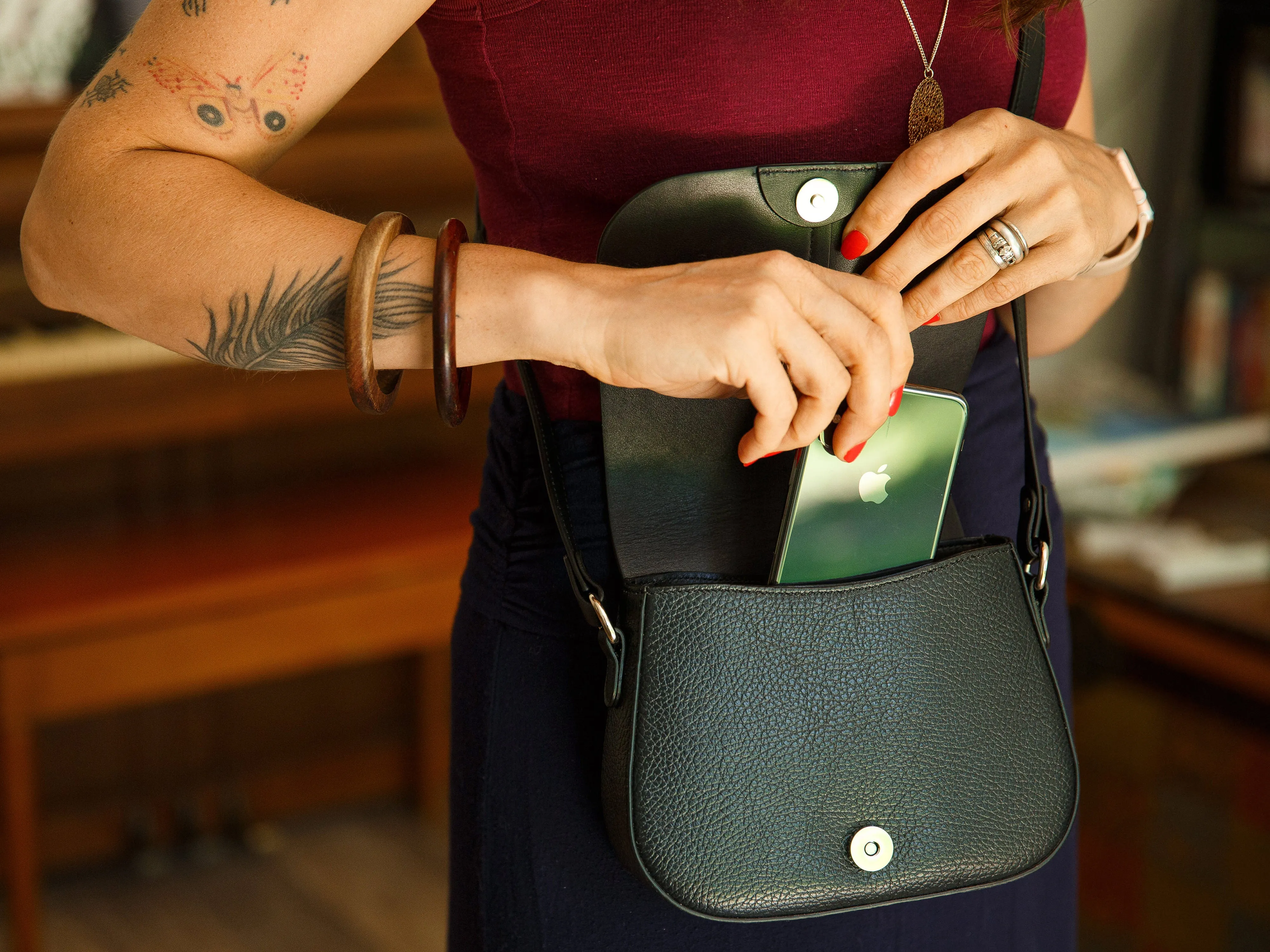 Monfrini Milano Bag sold by Bosca product image thumbnail 2