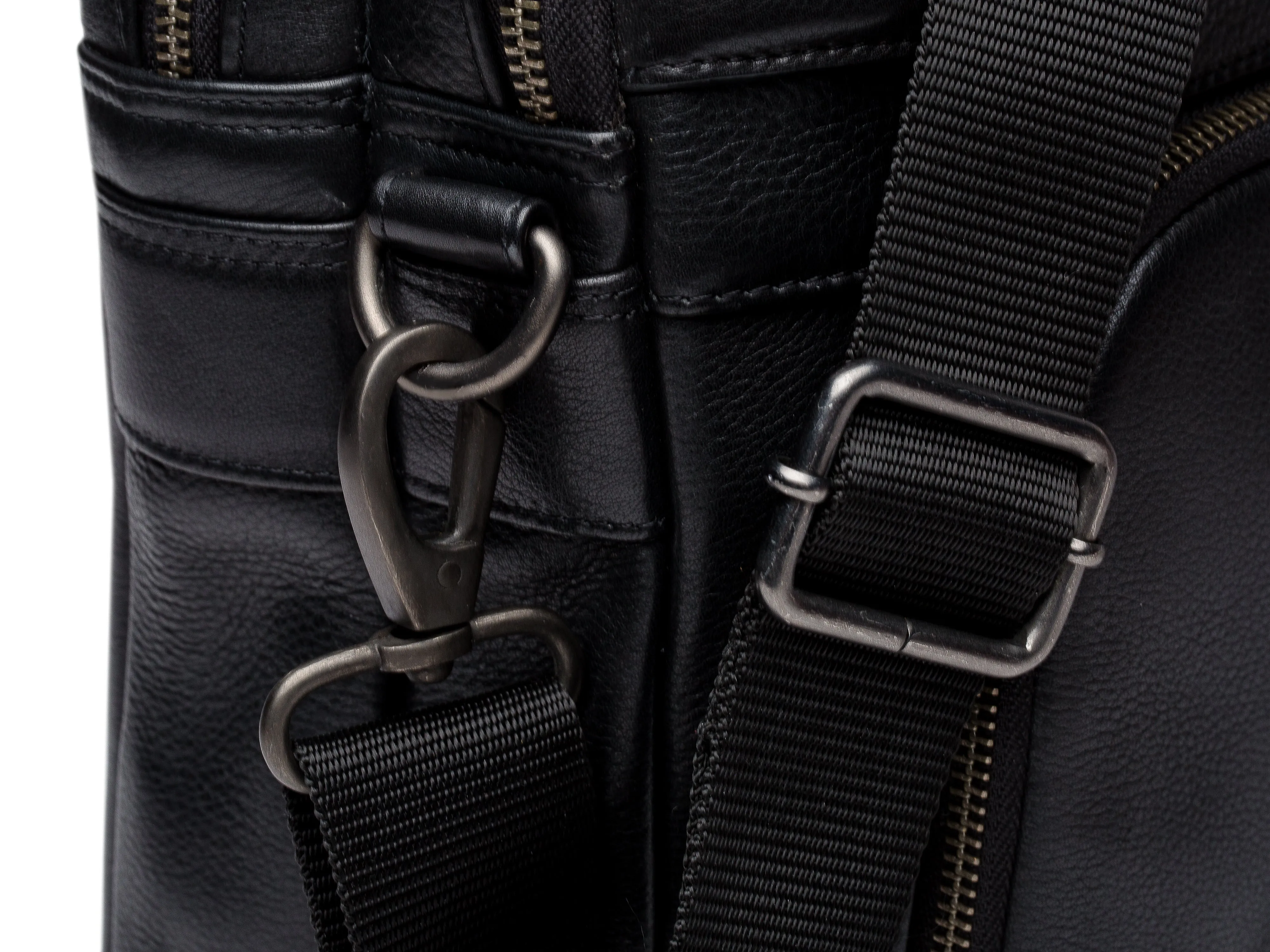 Nappa Soft Double Zip Brief Bag sold by Bosca product image thumbnail 3