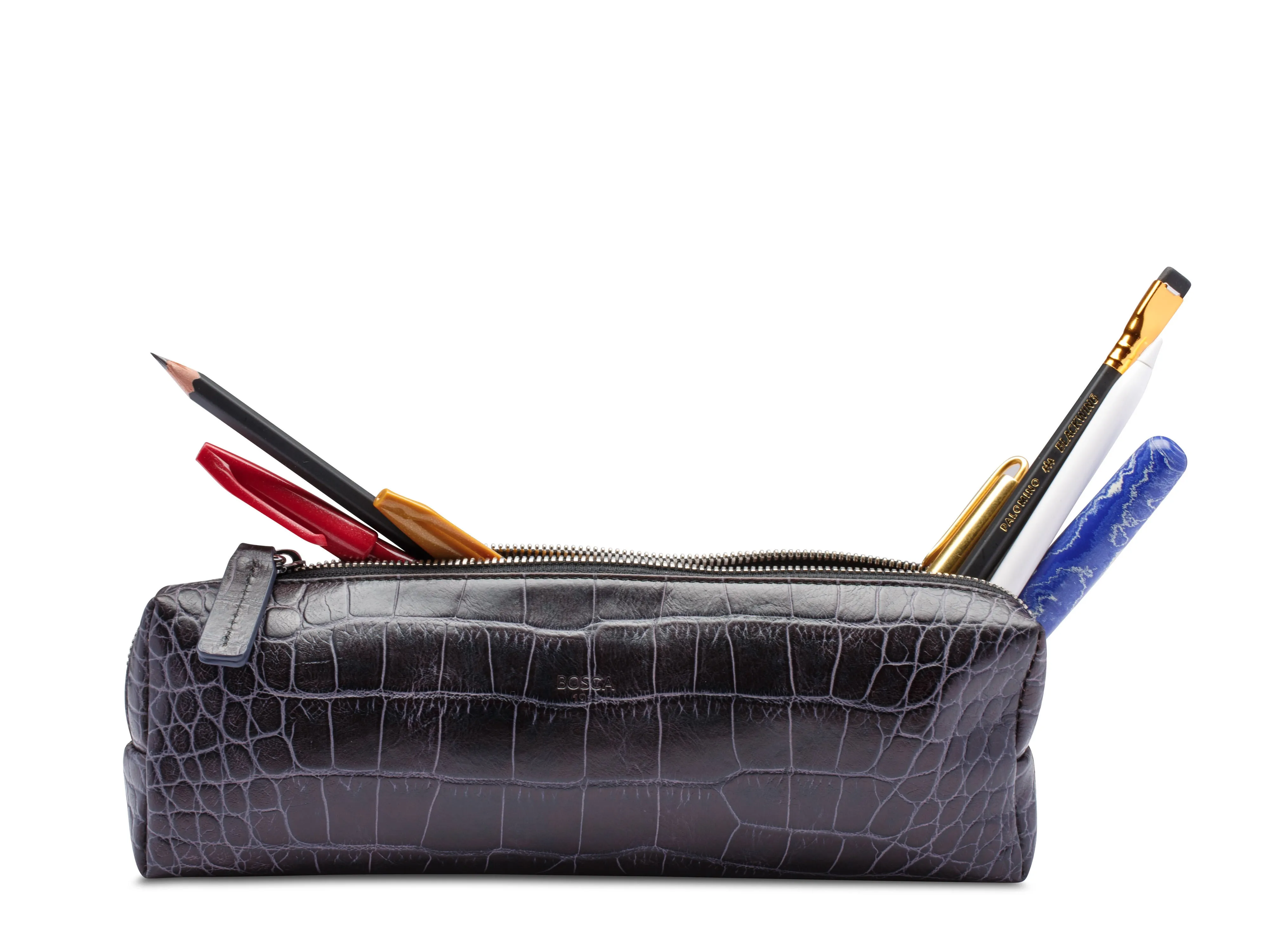 Vintage Crocco Pencil Pouch sold by Bosca product image thumbnail 4