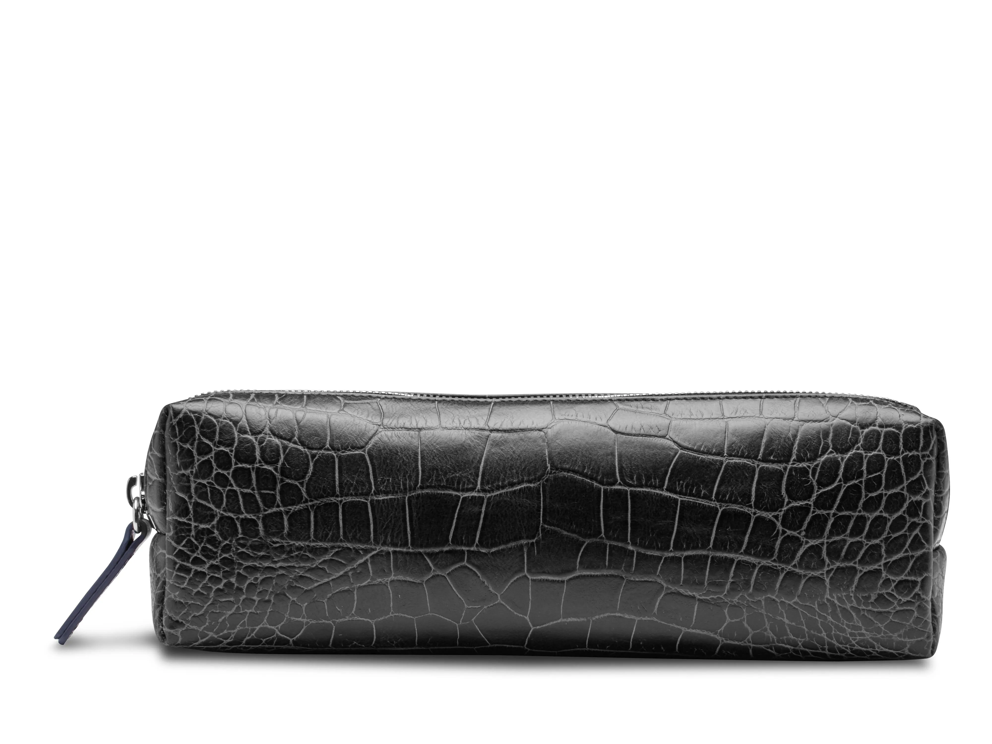 Vintage Crocco Pencil Pouch sold by Bosca